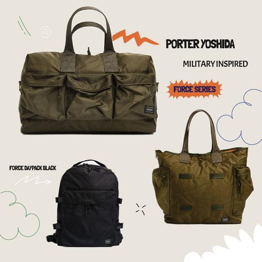 Celebrating Japanese Craftsmanship with PORTER's FORCE Series - Meadow