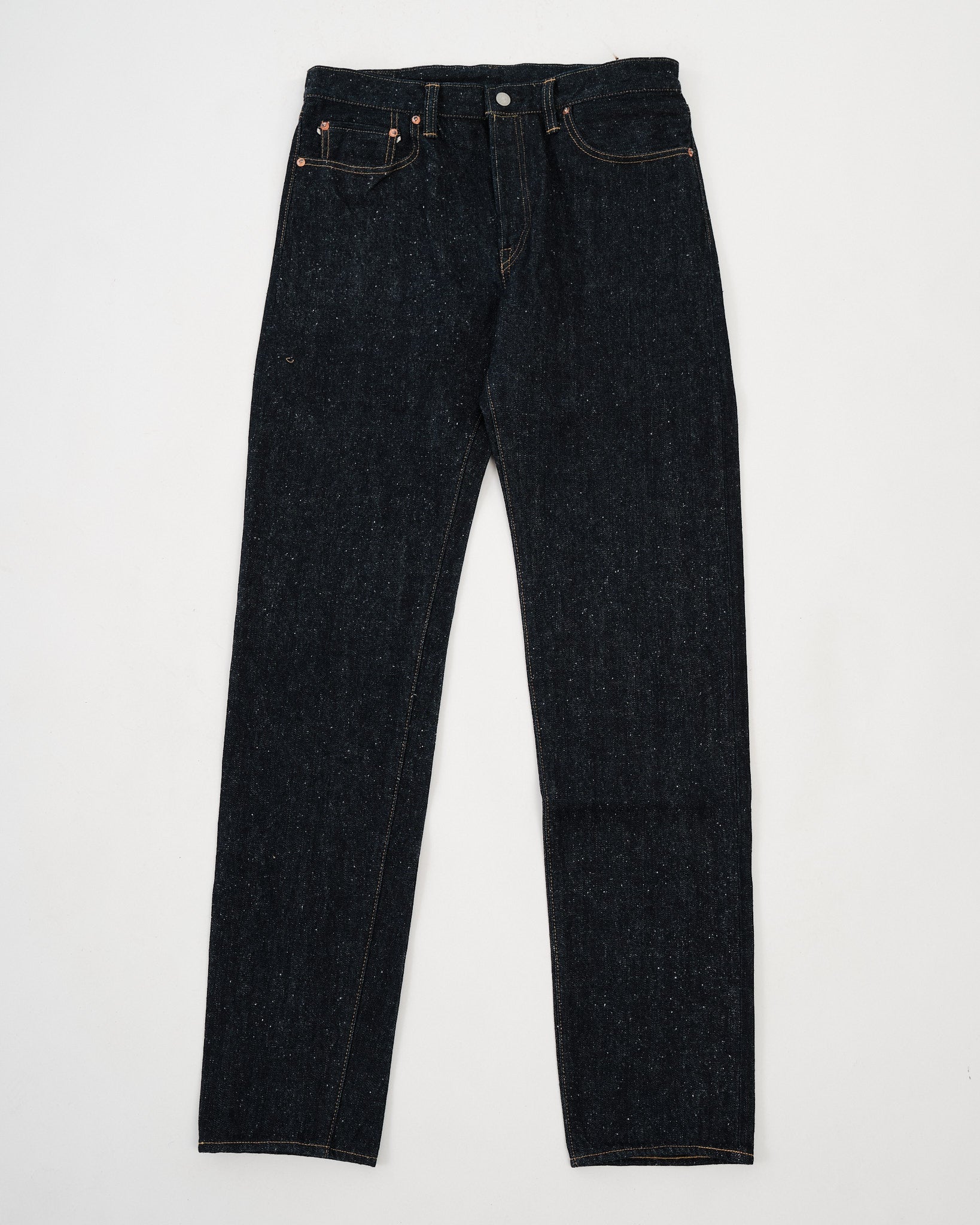 0412 16oz Nep Straight Jeans Indigo by Omoto - Meadow