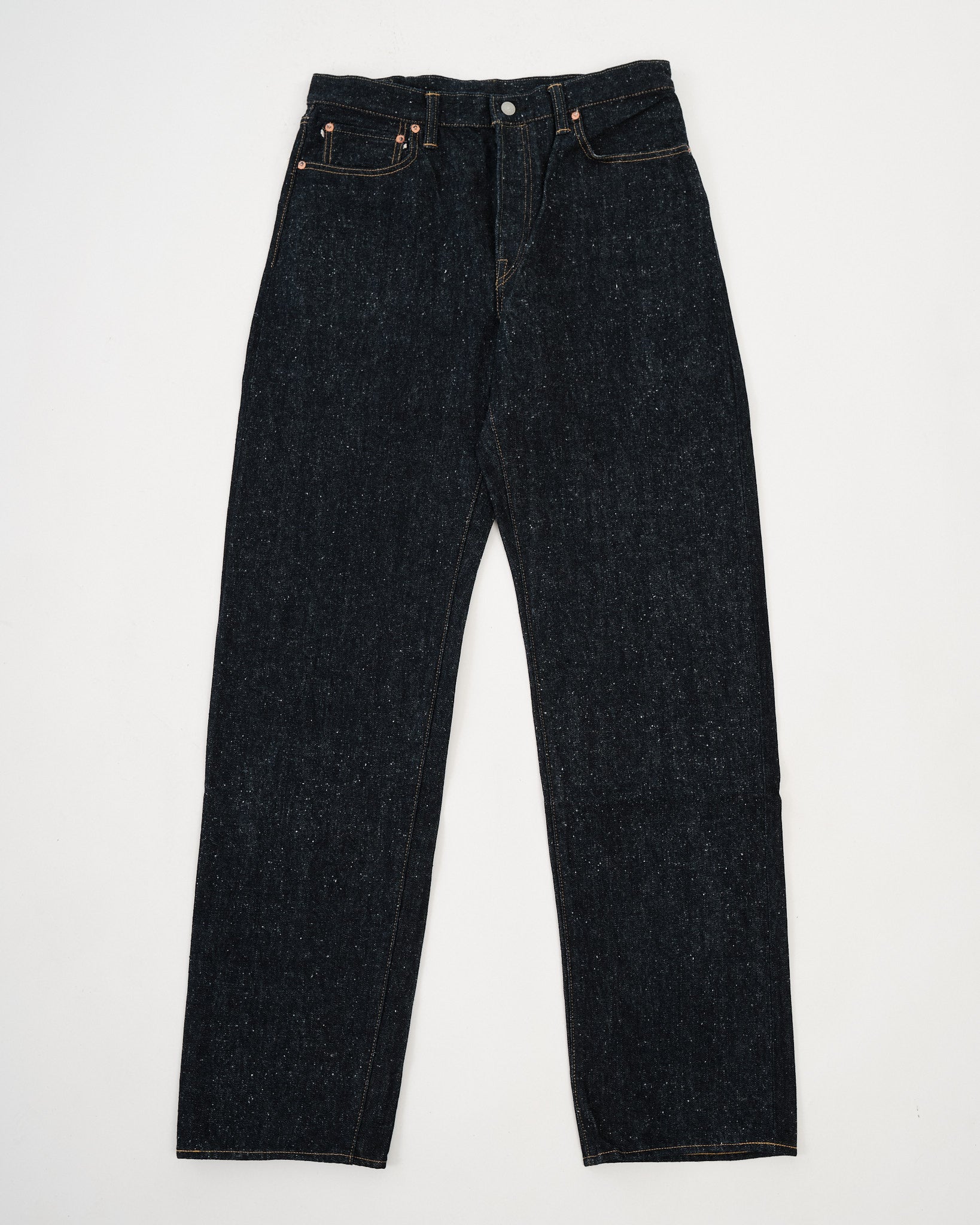 Omoto 0812 16oz Nep Loose Jeans Indigo, Meadow Online Store