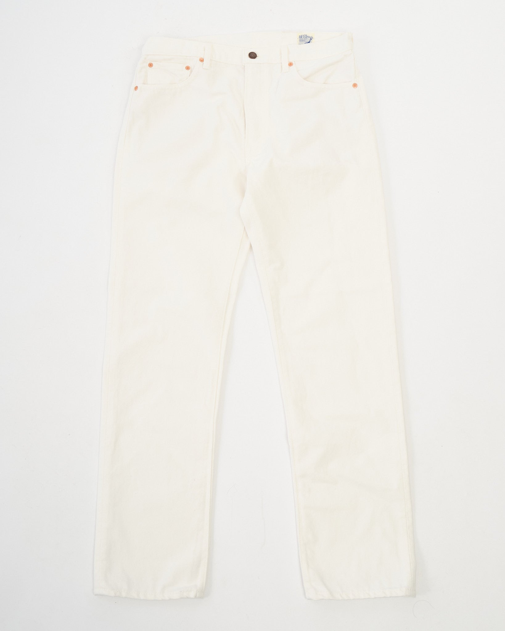 107 Ivy Fit White Denim by orSlow - Meadow