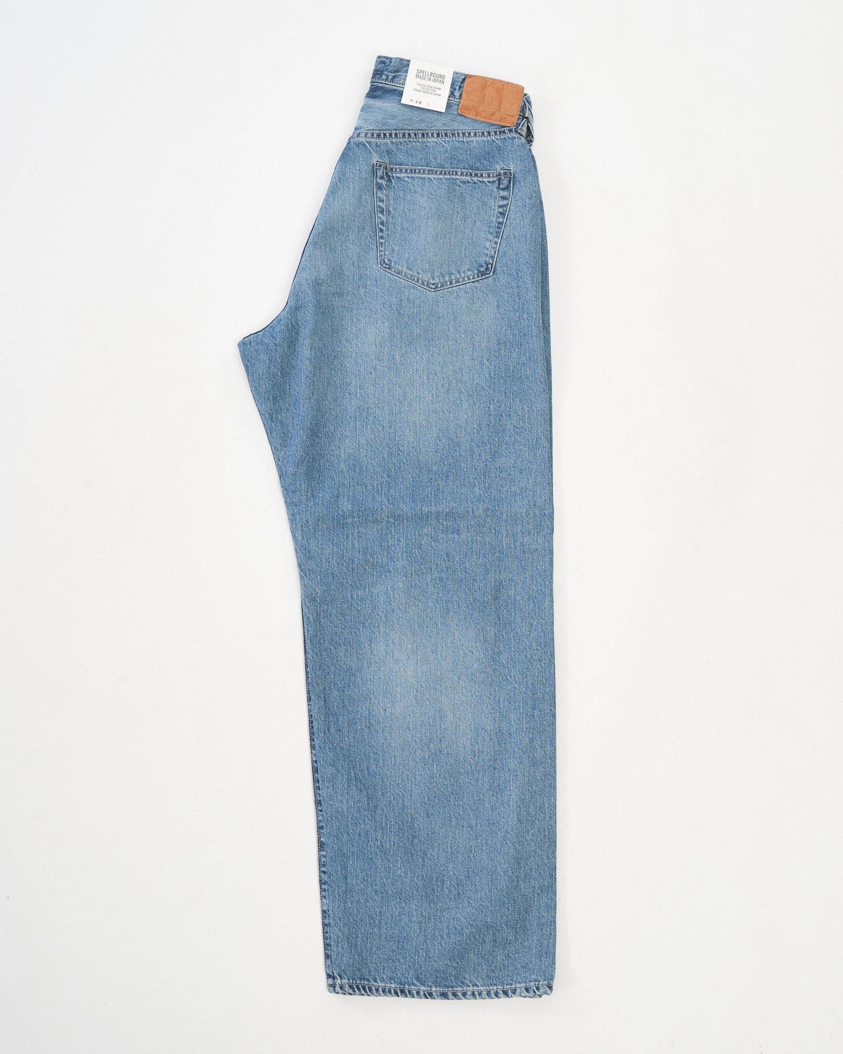 40-703C-U 5pocket Selvedge Wide Tapered Jeans by Spellbound - Meadow