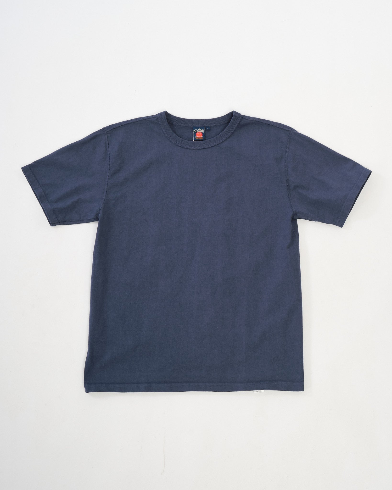 9913 Loop Wheel Pack T-Shirt Navy by Studio D'Artisan - Meadow