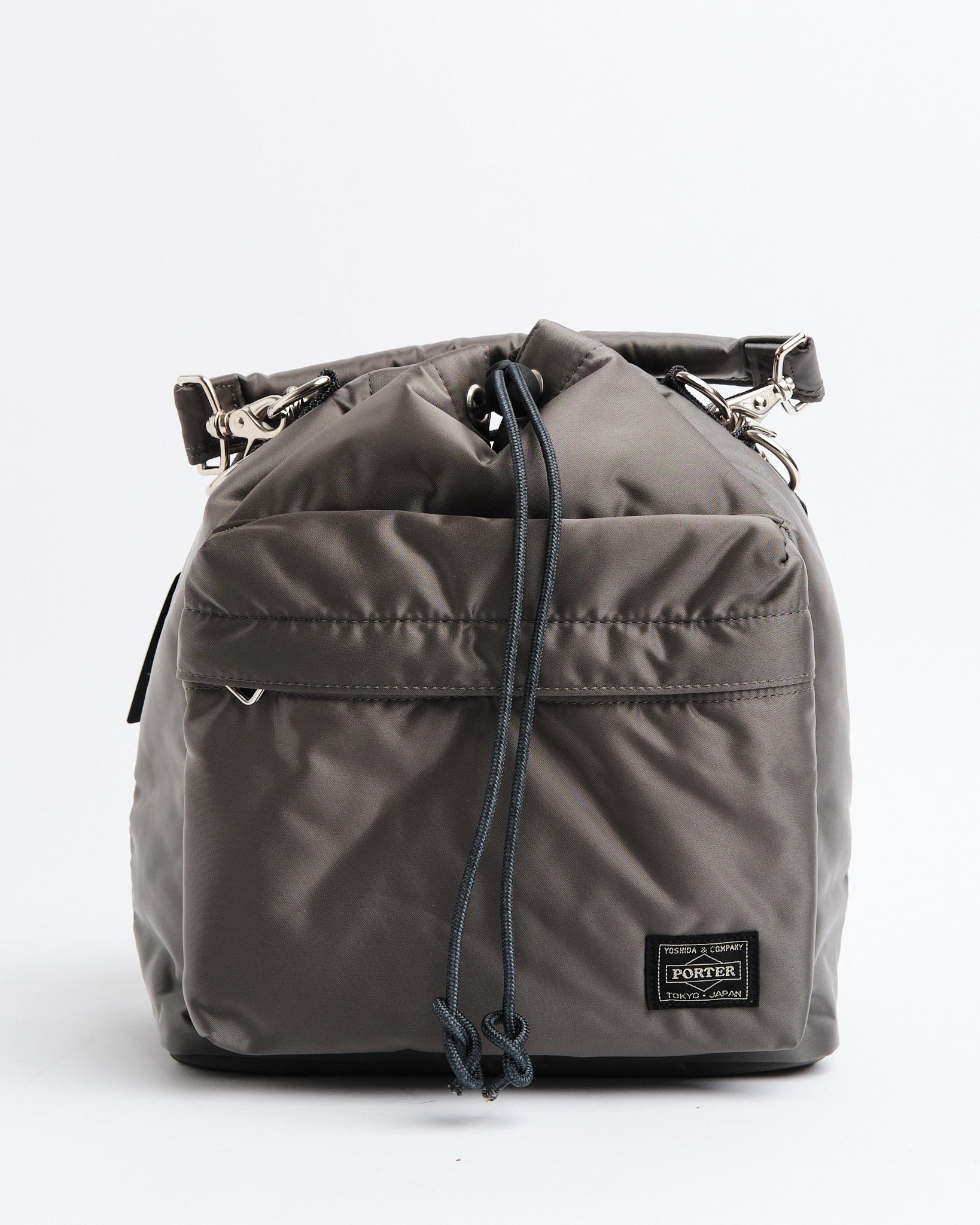 Balloon Bag (L) Silver Gray by Porter by Yoshida ▶️ Meadow Store