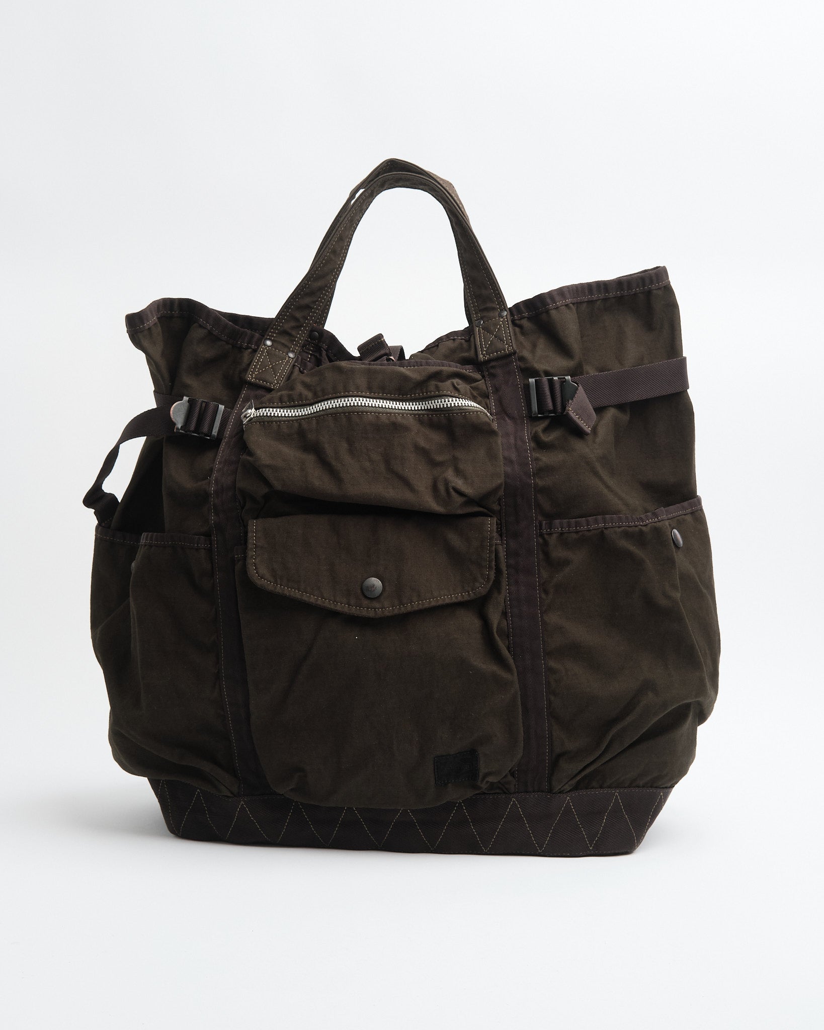 Crag 2Way Rucksack Olive by Porter by Yoshida - Meadow