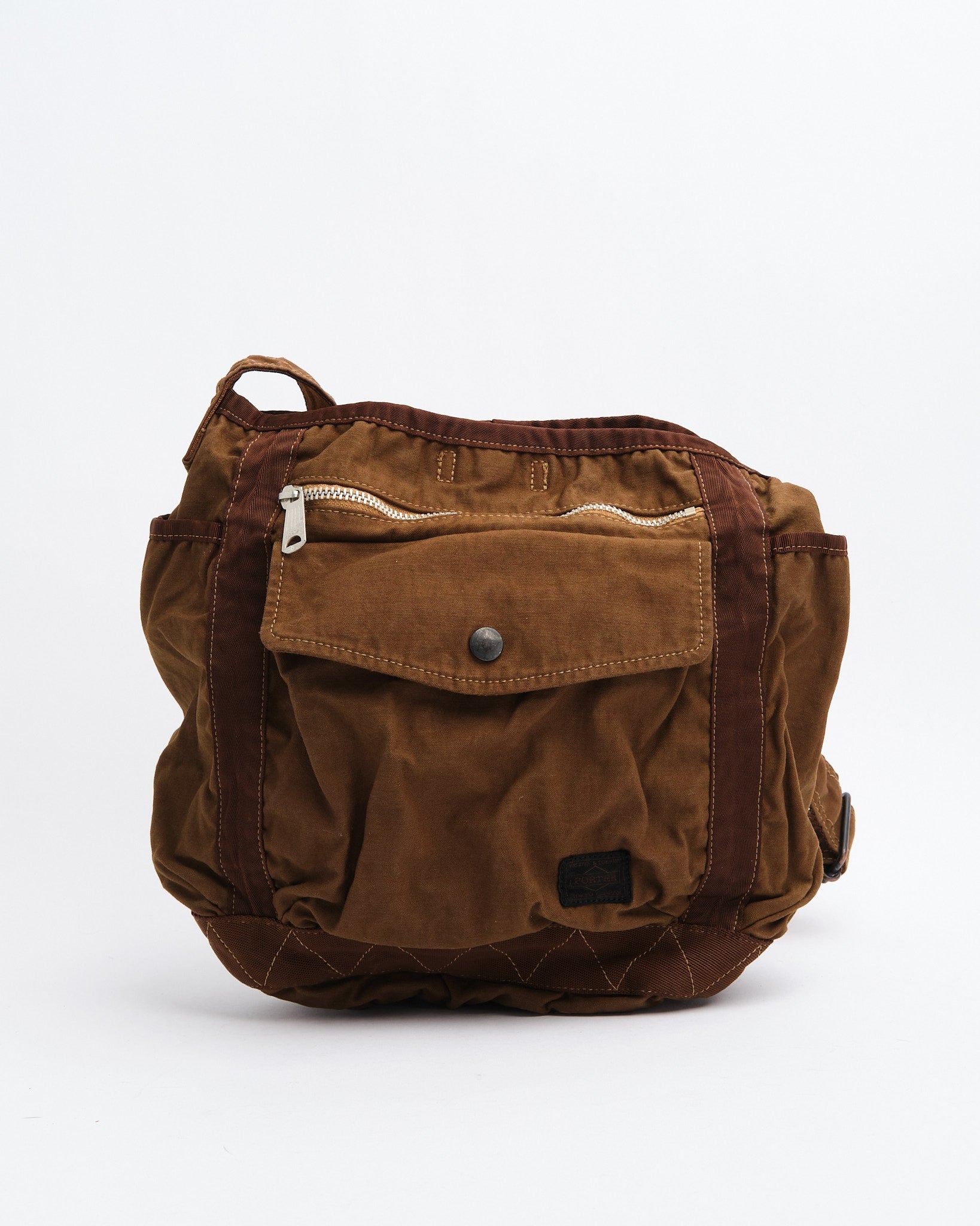 Crag Shoulder Bag (S) Coyote by Porter by Yoshida - Meadow