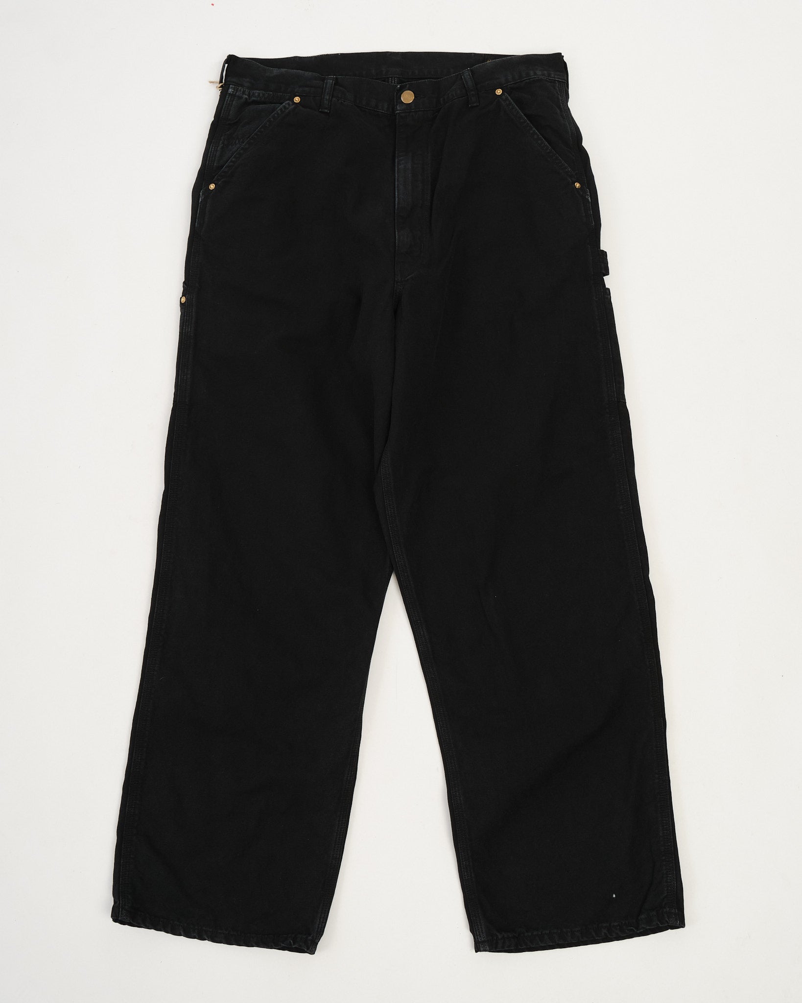 orSlow DAD'S FIT PAINTER PANTS ブラック サイズ2 Dad's Fit Oxford Painter Pants Black