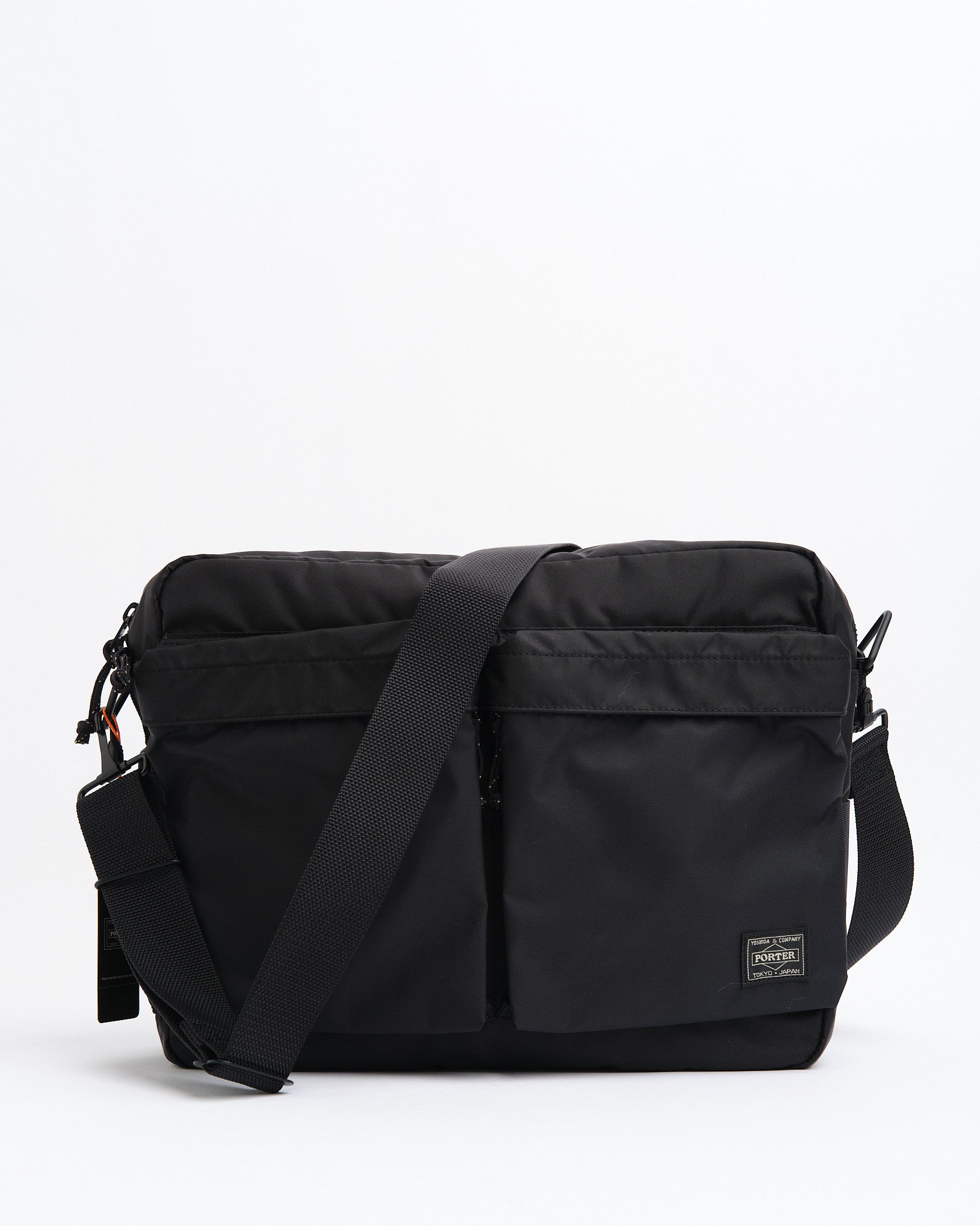 Force Shoulder Bag Black by Porter by Yoshida - Meadow