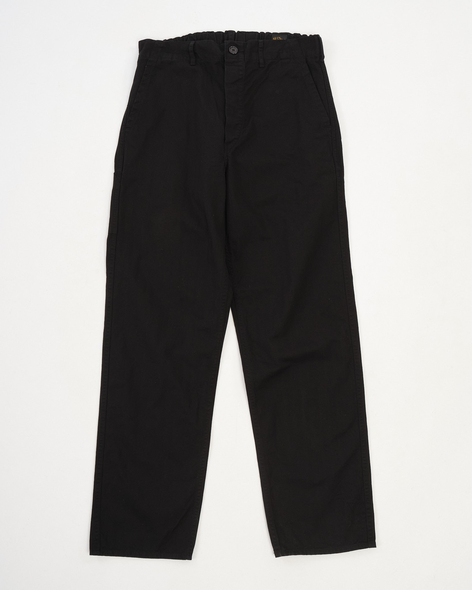 French Work Pants Black by orSlow - Meadow