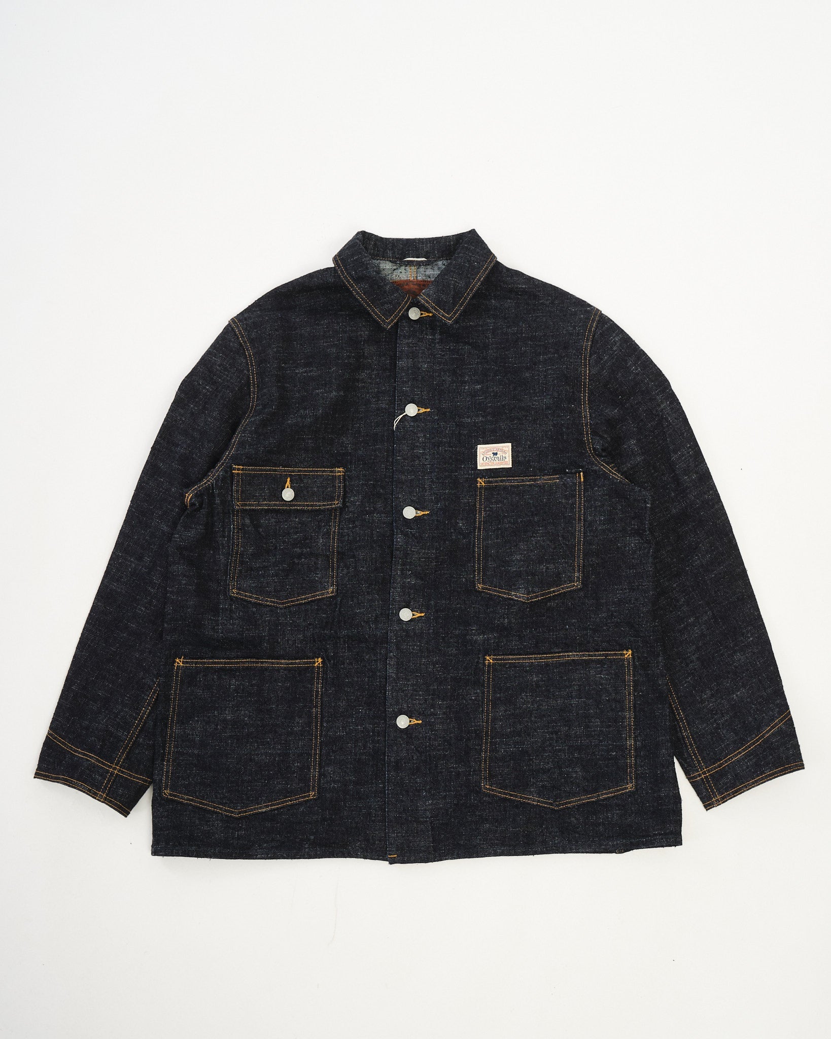 GL3 Denim Coverall One Wash by Studio D'Artisan - Meadow GL3 Denim Coverall One Wash by Studio D'Artisan - Meadow