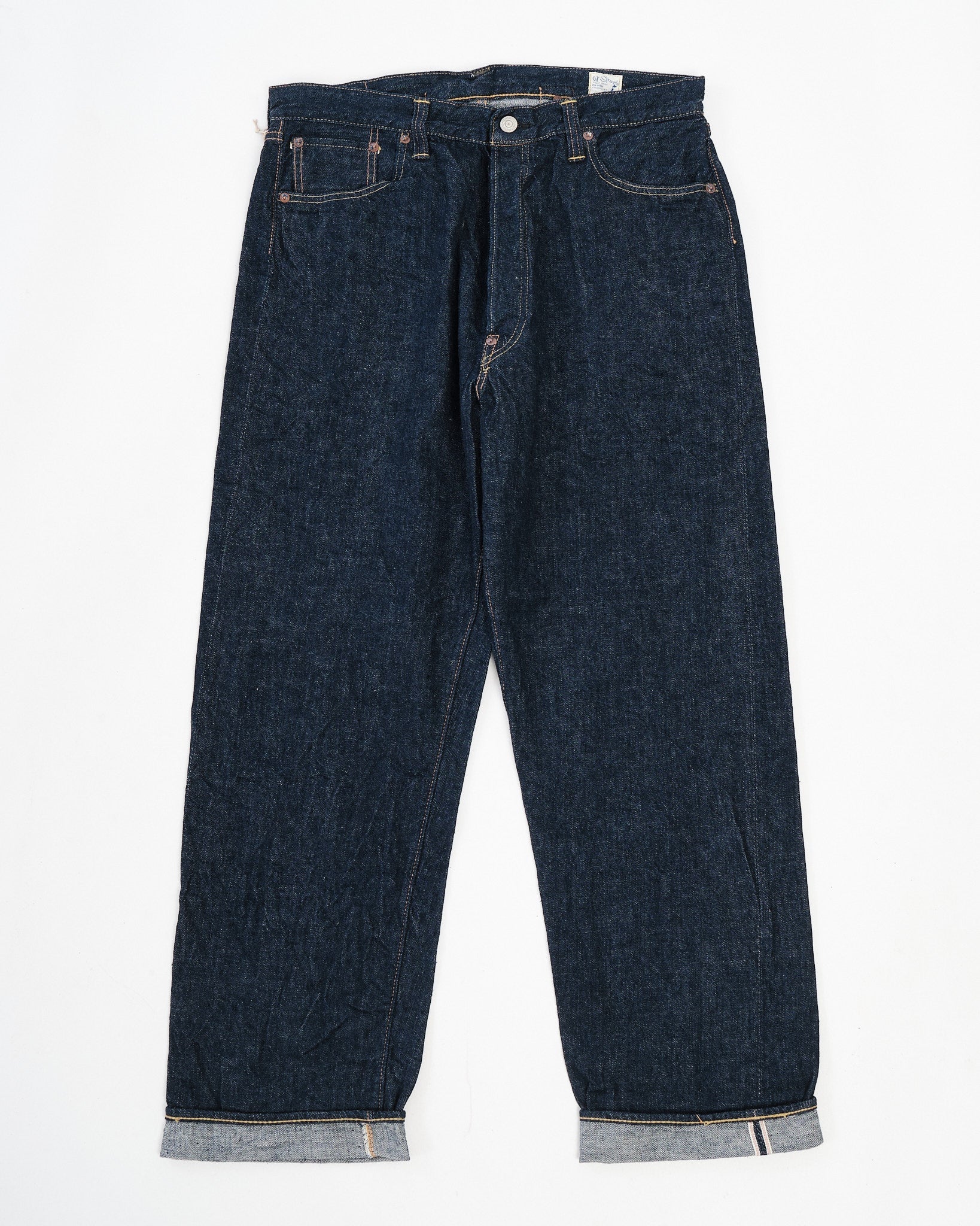 GRAND DAD'S FIT DENIM PANTS ONE WASH
