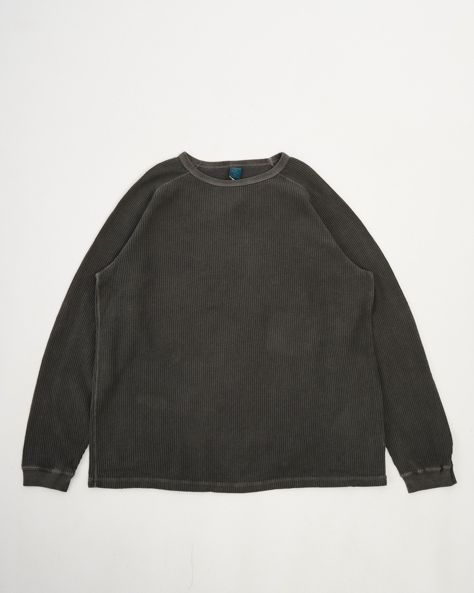 Long Sleeve Rib Knit P-Black by Good On - Meadow