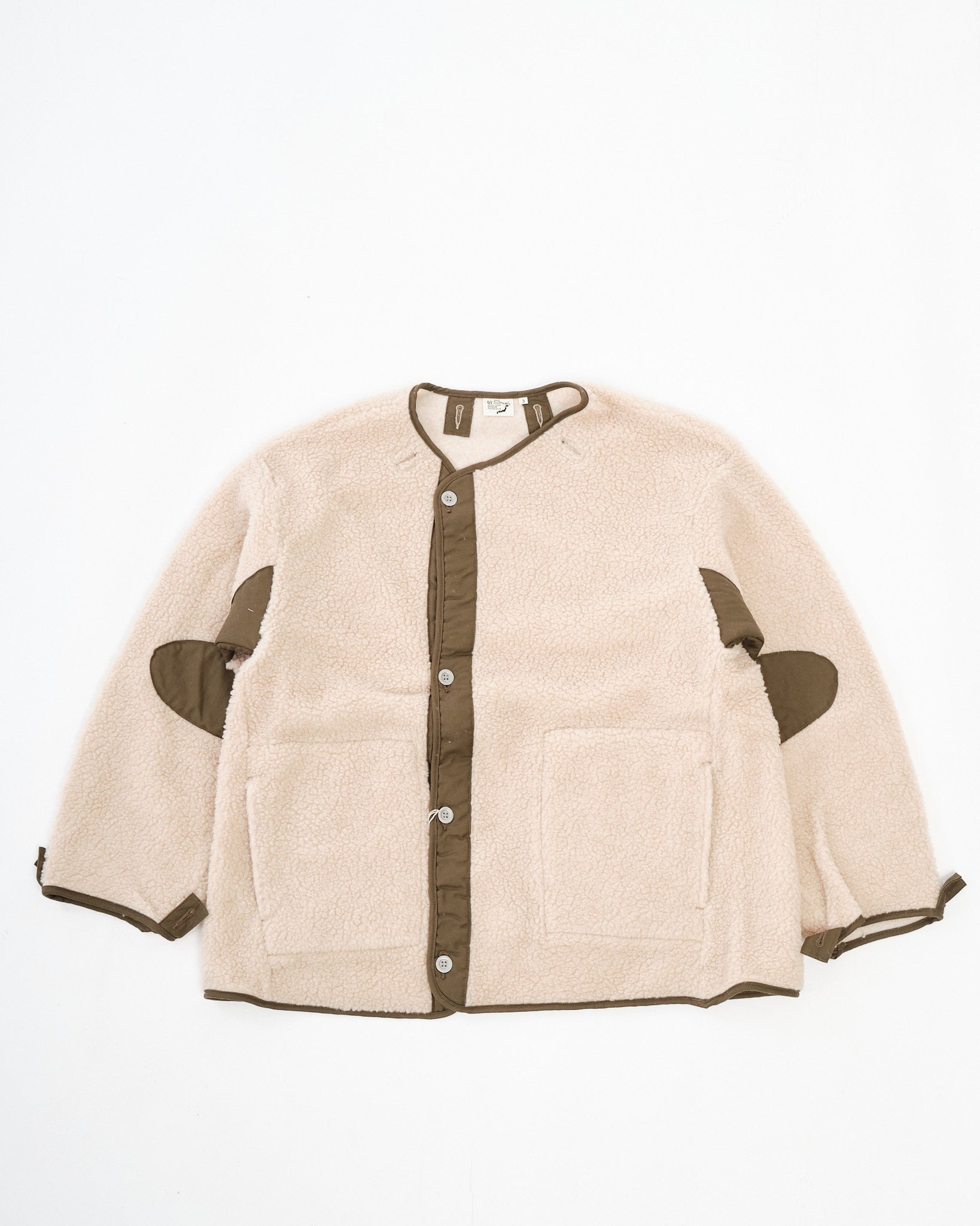 ミリタリージャケット Magic Stick / FISH TAIL WOODLAND COACH M-65 Fish Tail Coat Liner Beige by orSlow - Meadow