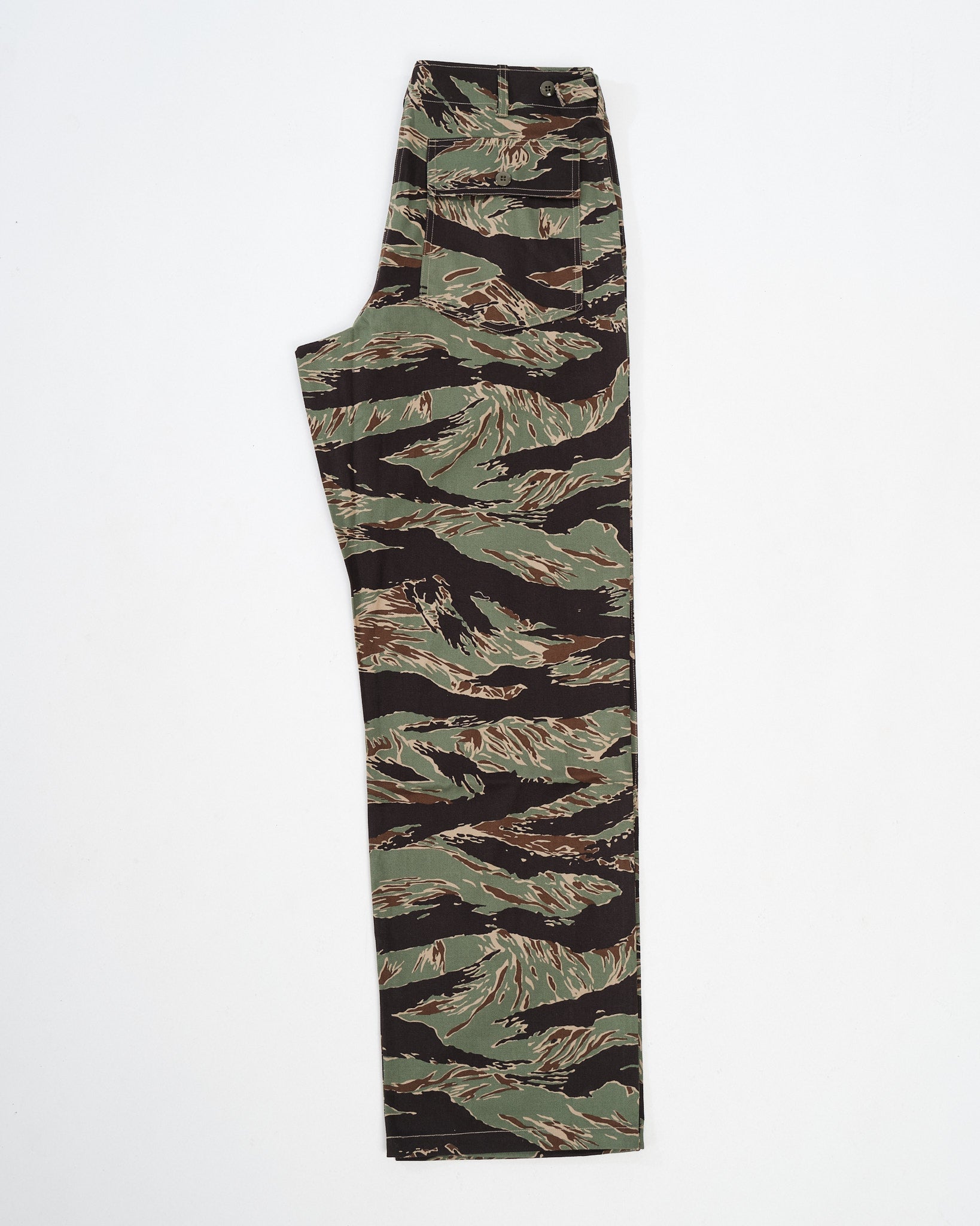 MP26003 TIGER CAMOUFLAGE CIVILIAN TROUSERS / JOHN WAYNE GREEN | Meadow
