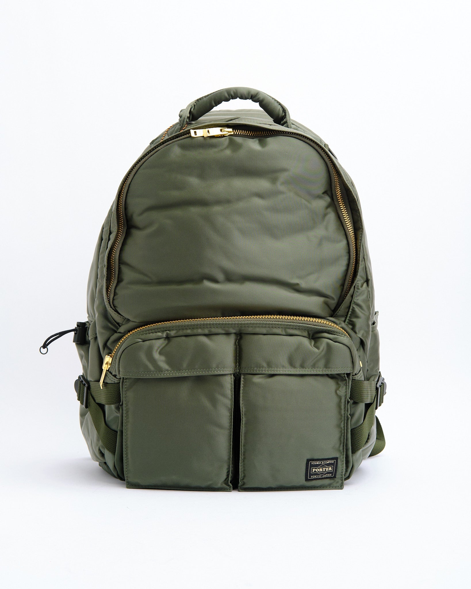 black canvas and army bottom coach backpack Porter-yoshida & Co Tanker Daypack (L)