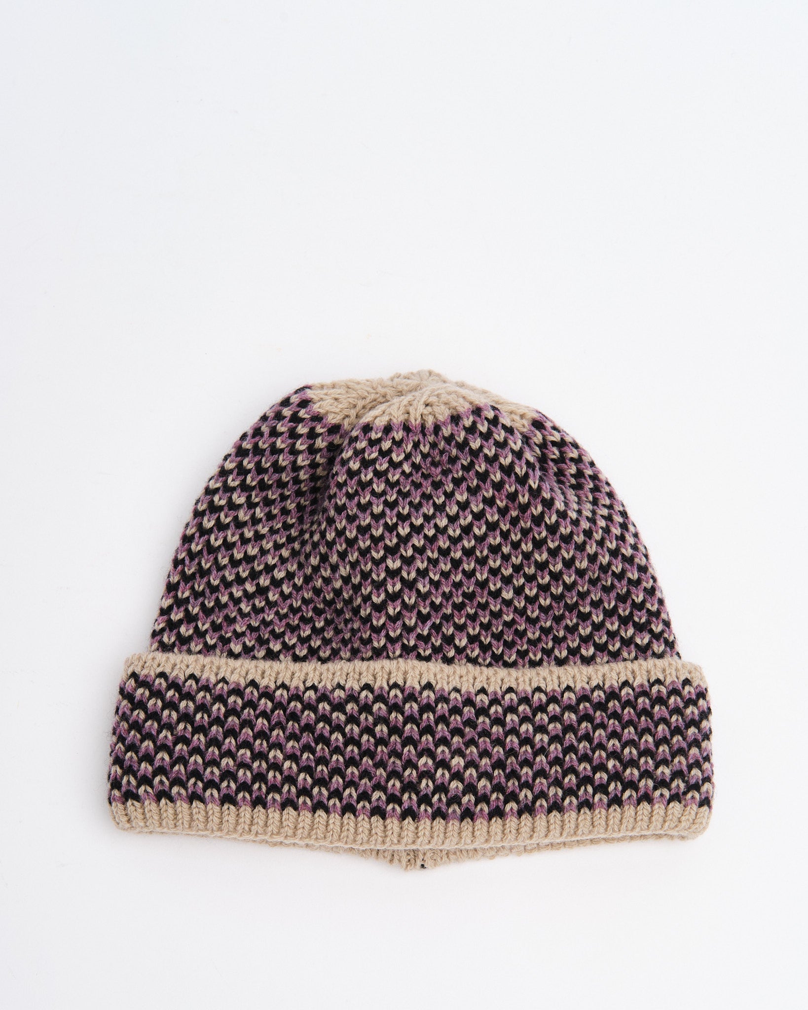 Japan Chevron pattern hat Chevron Hat Knitting Pattern : Brome Fields main image 3