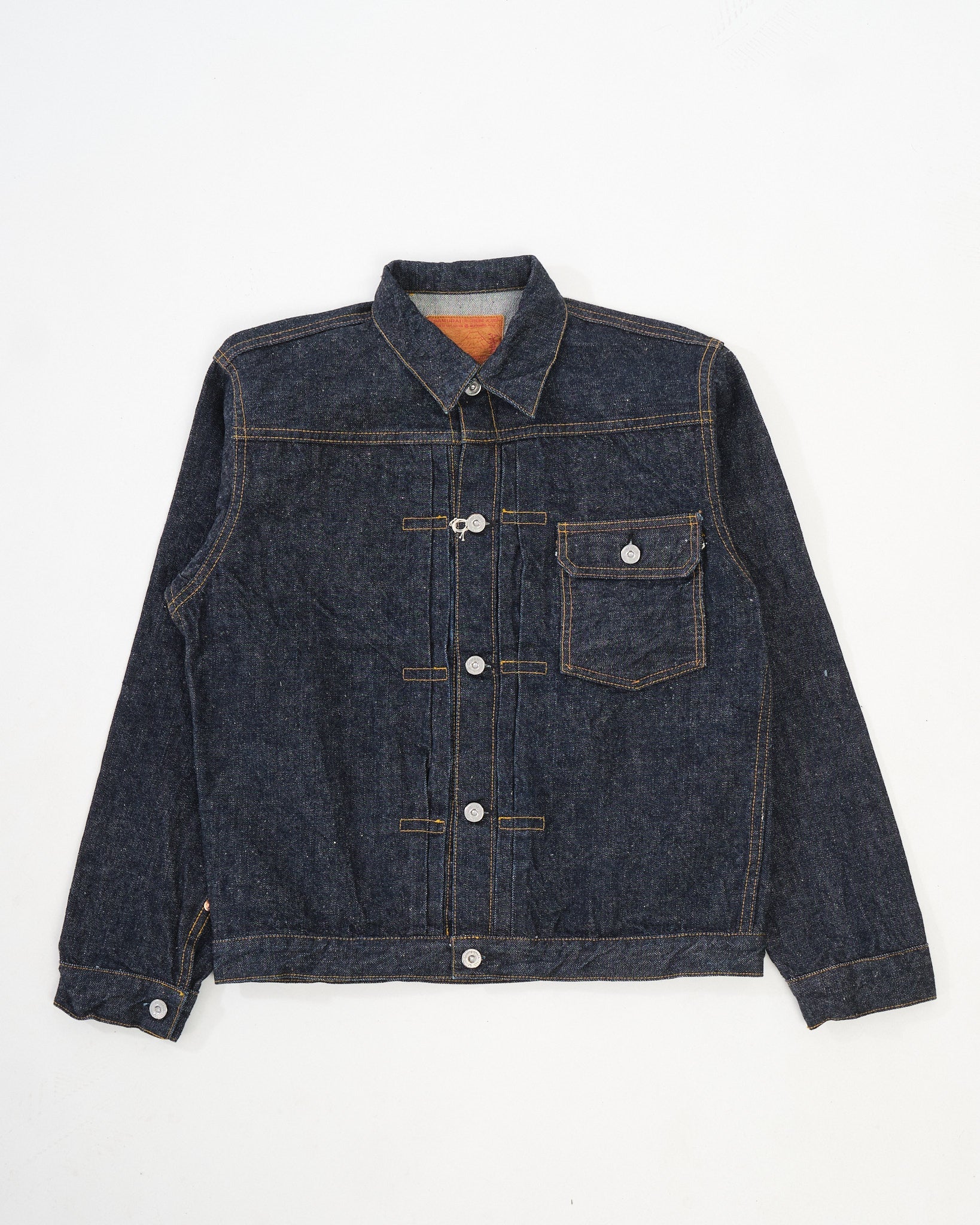 S0551XX 15oz Type 1 Denim Jacket ONE WASH 110 by Samurai Jeans