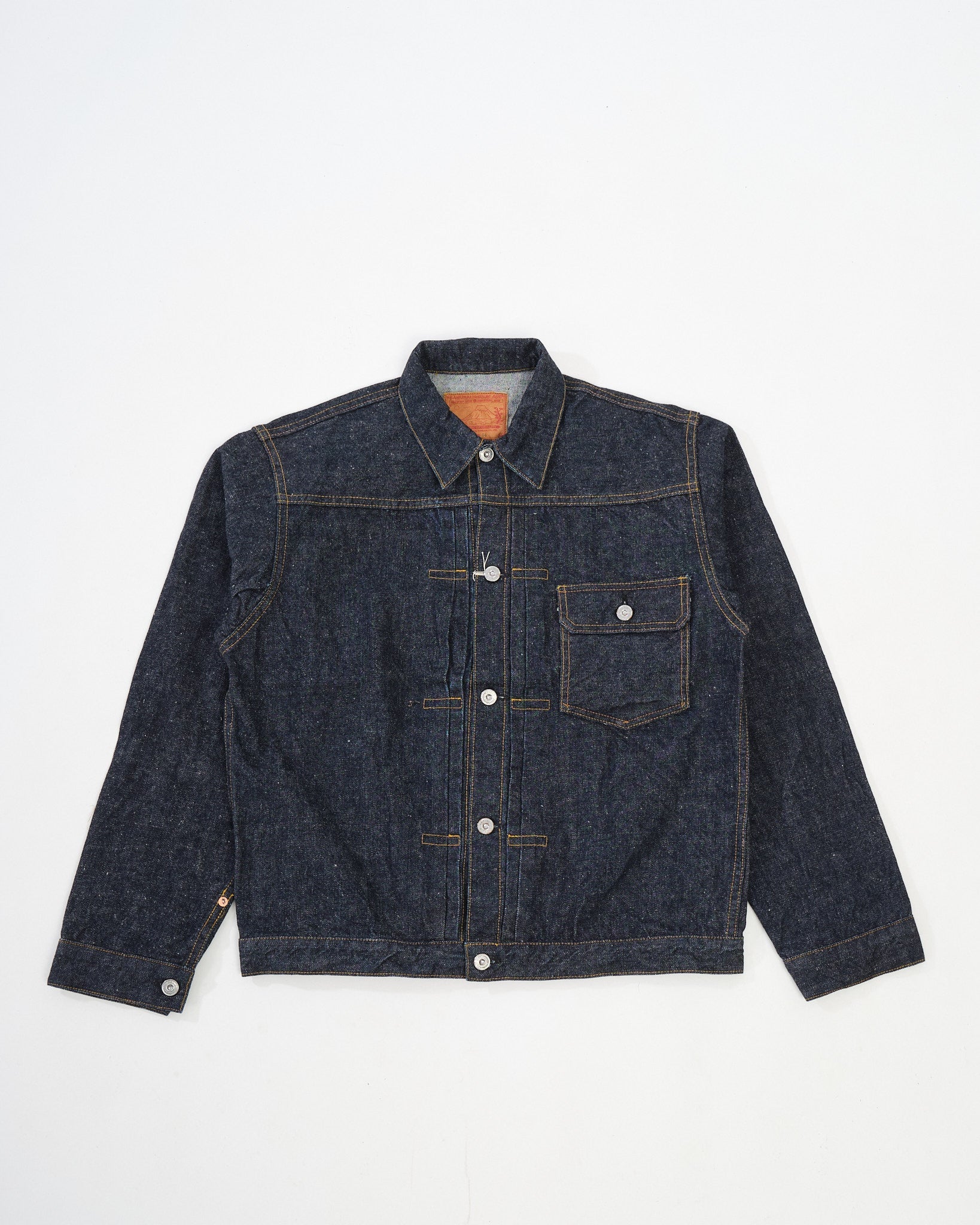 ミカタロウ S556VXZero+ Type 1 Denim Jacket with T-BACK spec ONE WASH 110 by