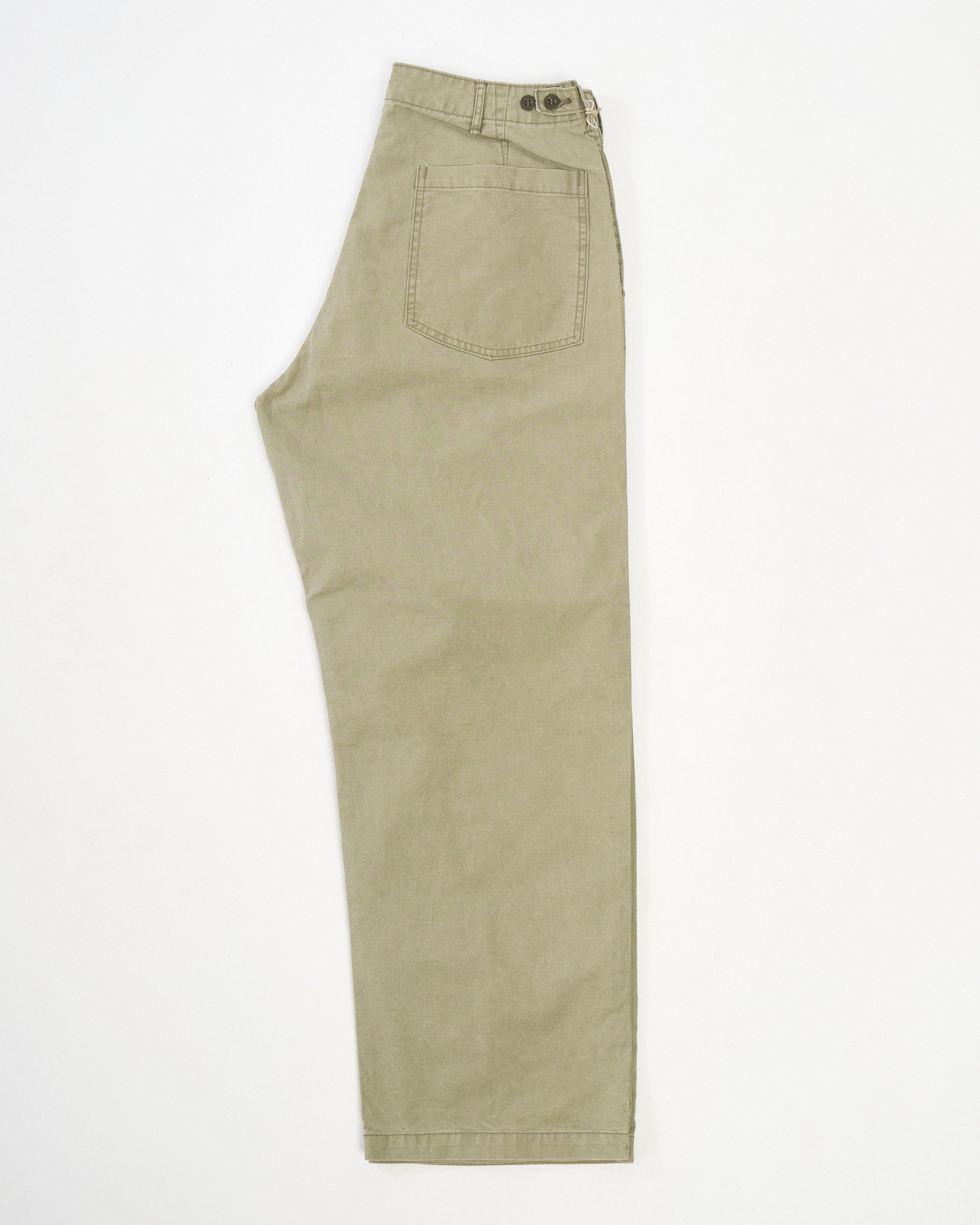ORSLOW | Summer Fatigue Pants Green | MEADOW
