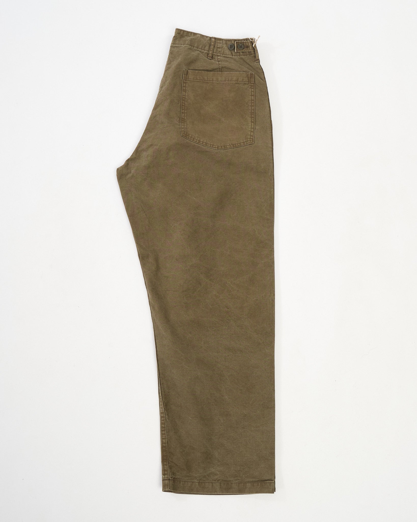 ORSLOW | Summer Fatigue Pants Olive | MEADOW