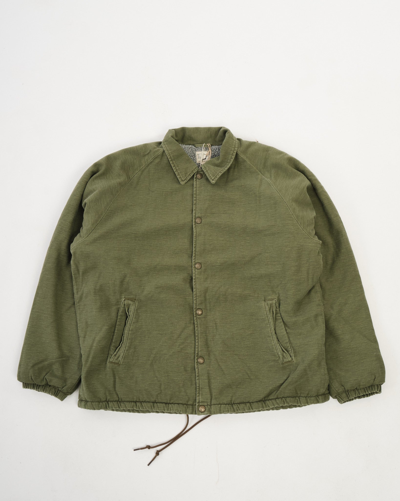 ジャケット・アウター OILMARK Cotton Jersey Coach Jacket NYLON COTTON LINED COACH JACKET – The Real McCoy's