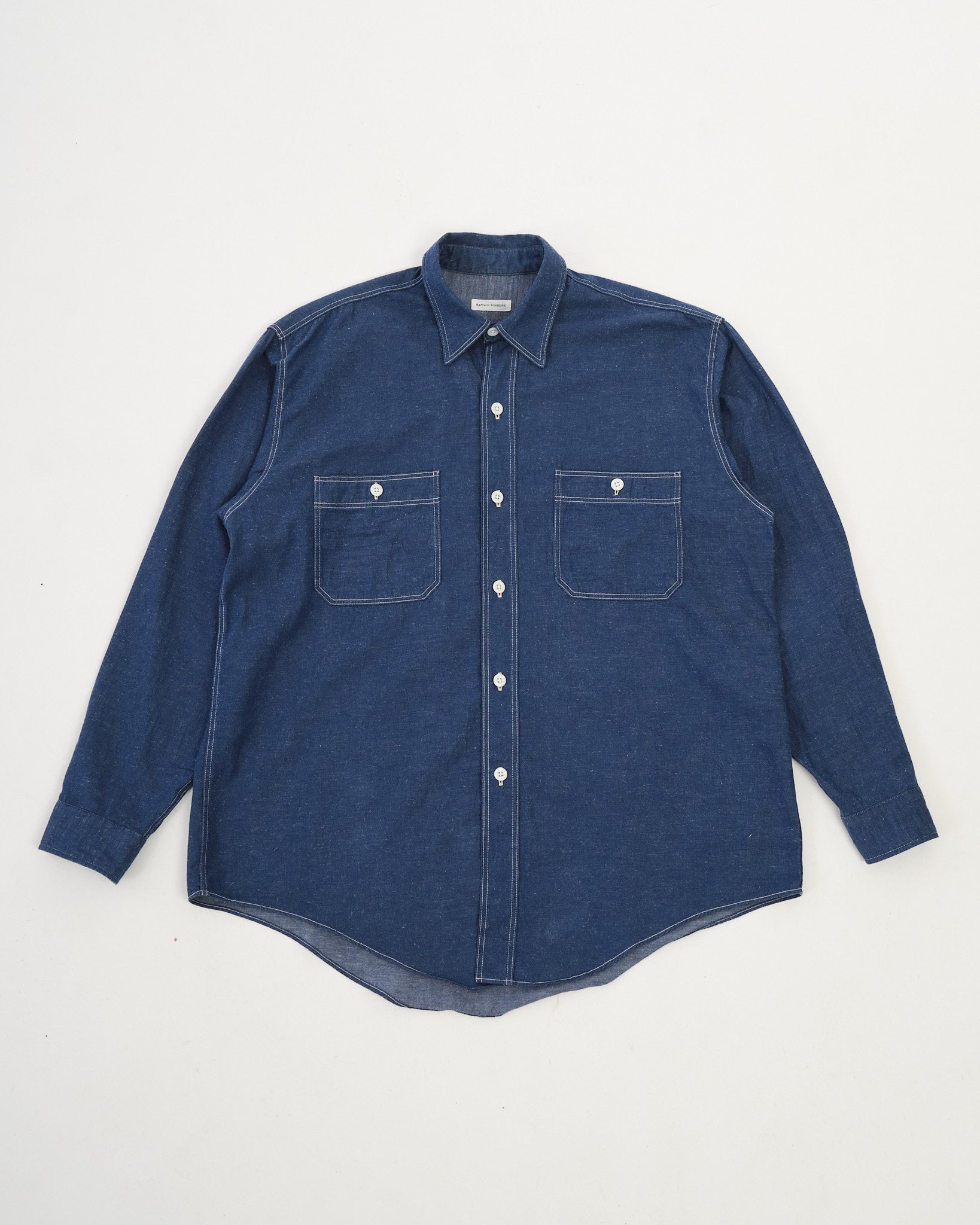 wedding dress in the beach Spruce Dark Indigo Washed Denim Shirt Dark Denim / XL