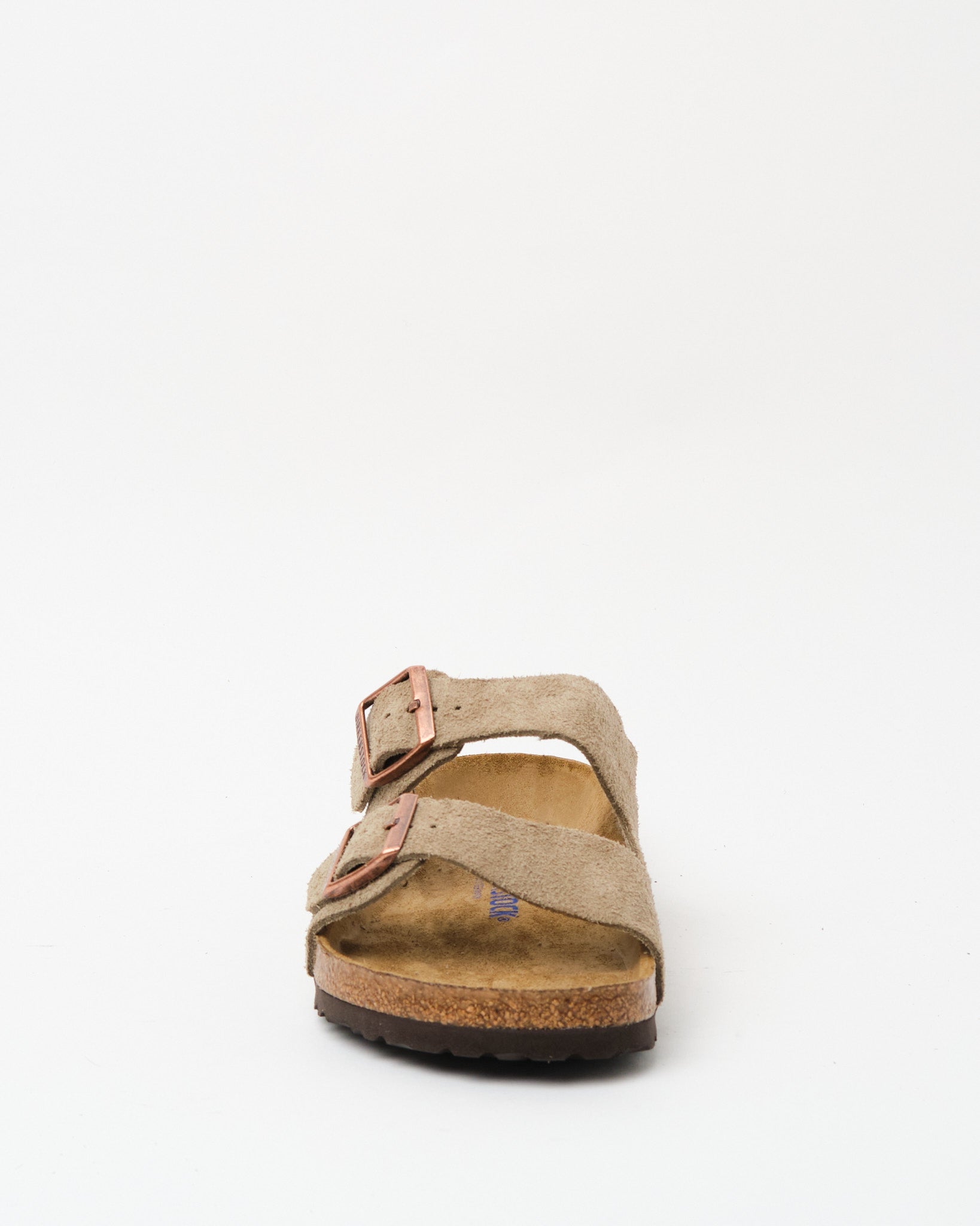 Arizona Soft Footbed Suede Taupe - Meadow
