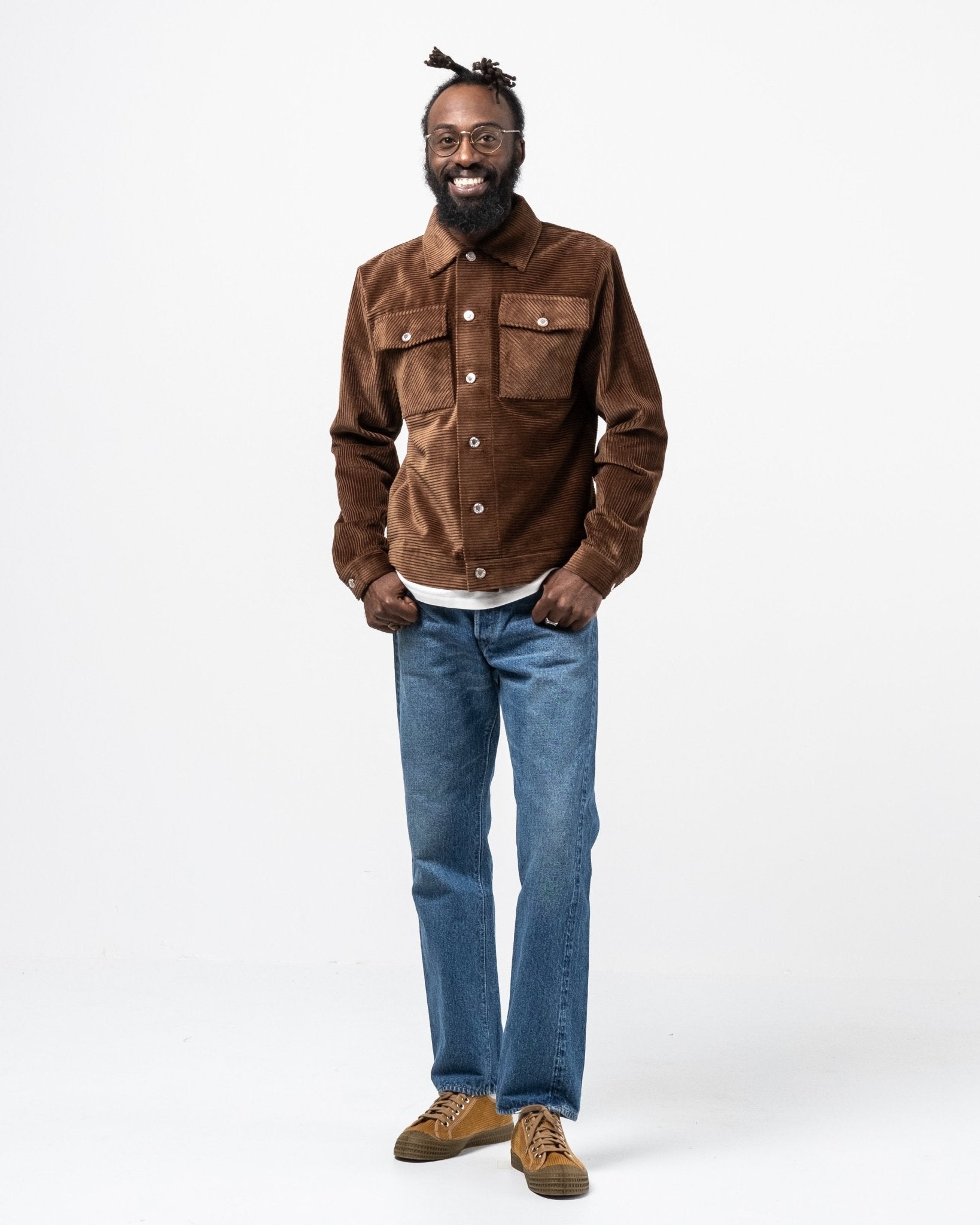 Eric Jean Jacket Chocolate Brown by Séfr - Meadow