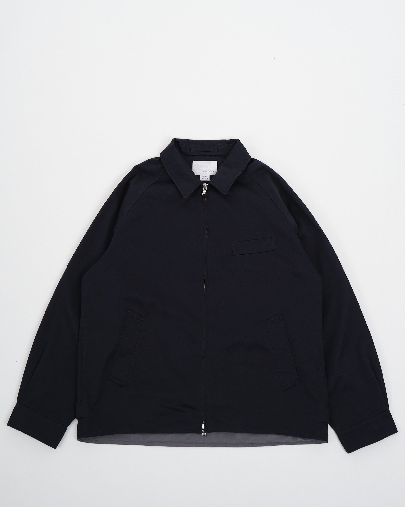 GORE-TEX INFINIUM Windstopper Chino Crew Jacket Navy by Nanamica 