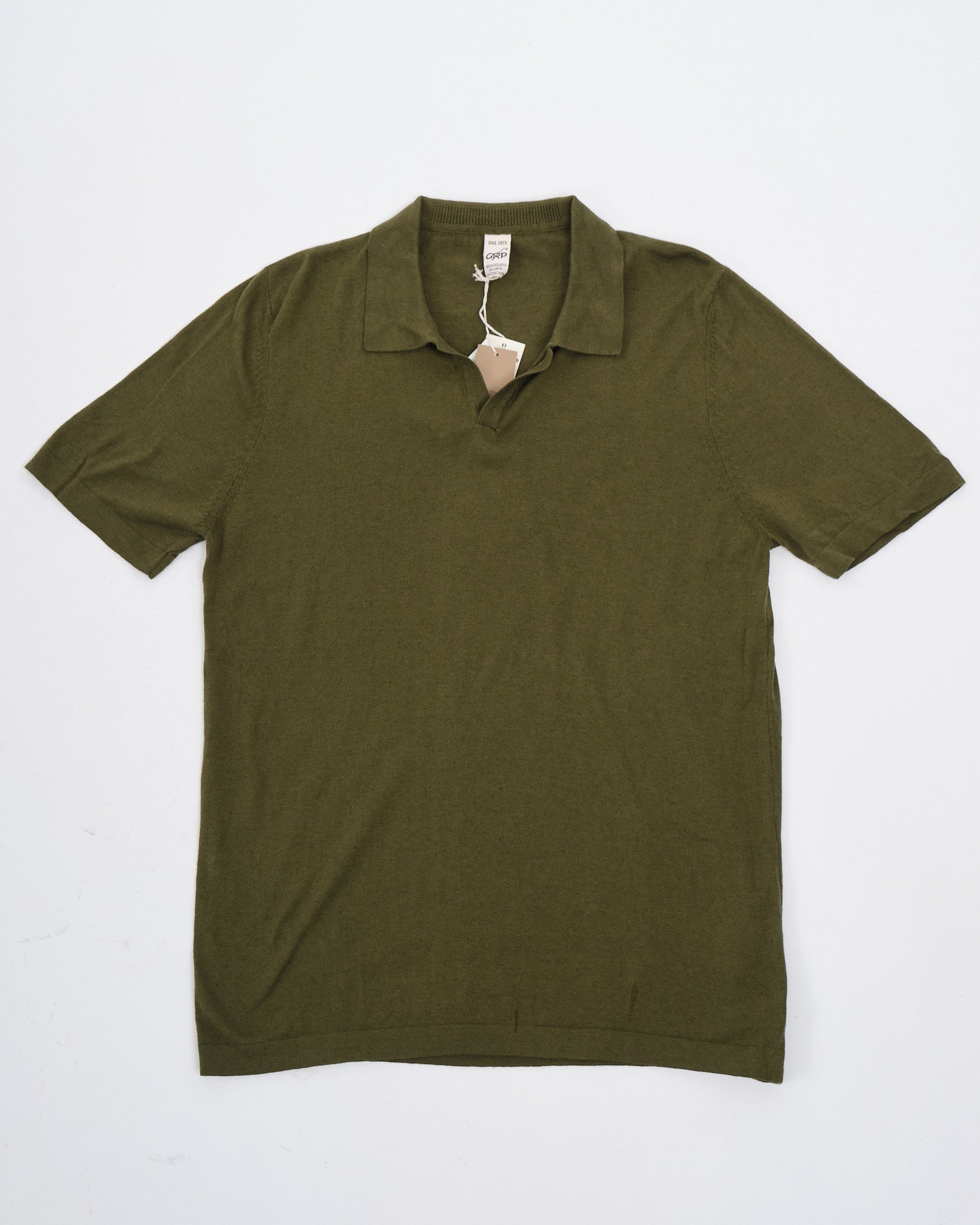 Polo S/S Green by Maglificio GRP ▶️ Meadow Store