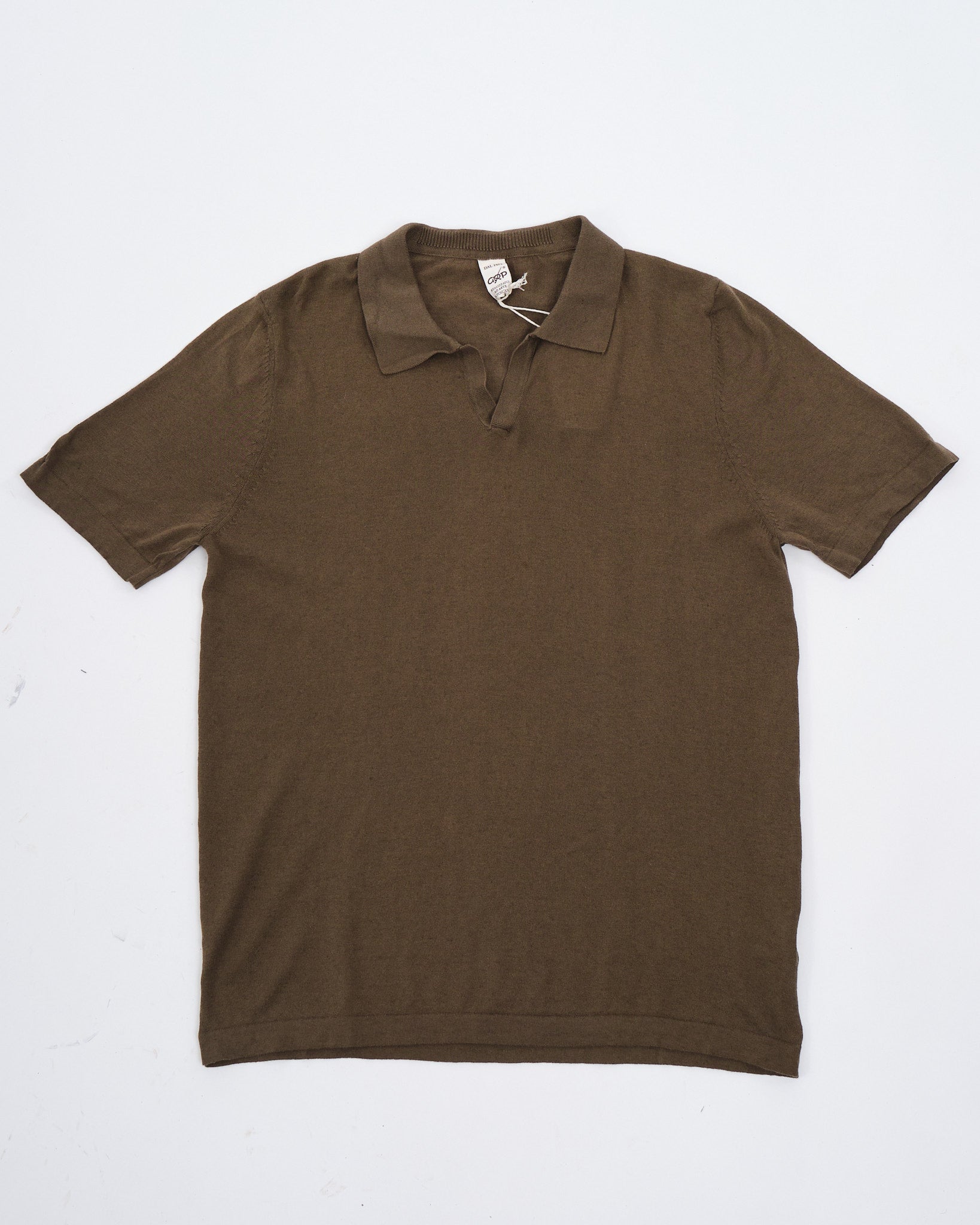 Polo S/S Military Green by Maglificio GRP ▶️ Meadow Store