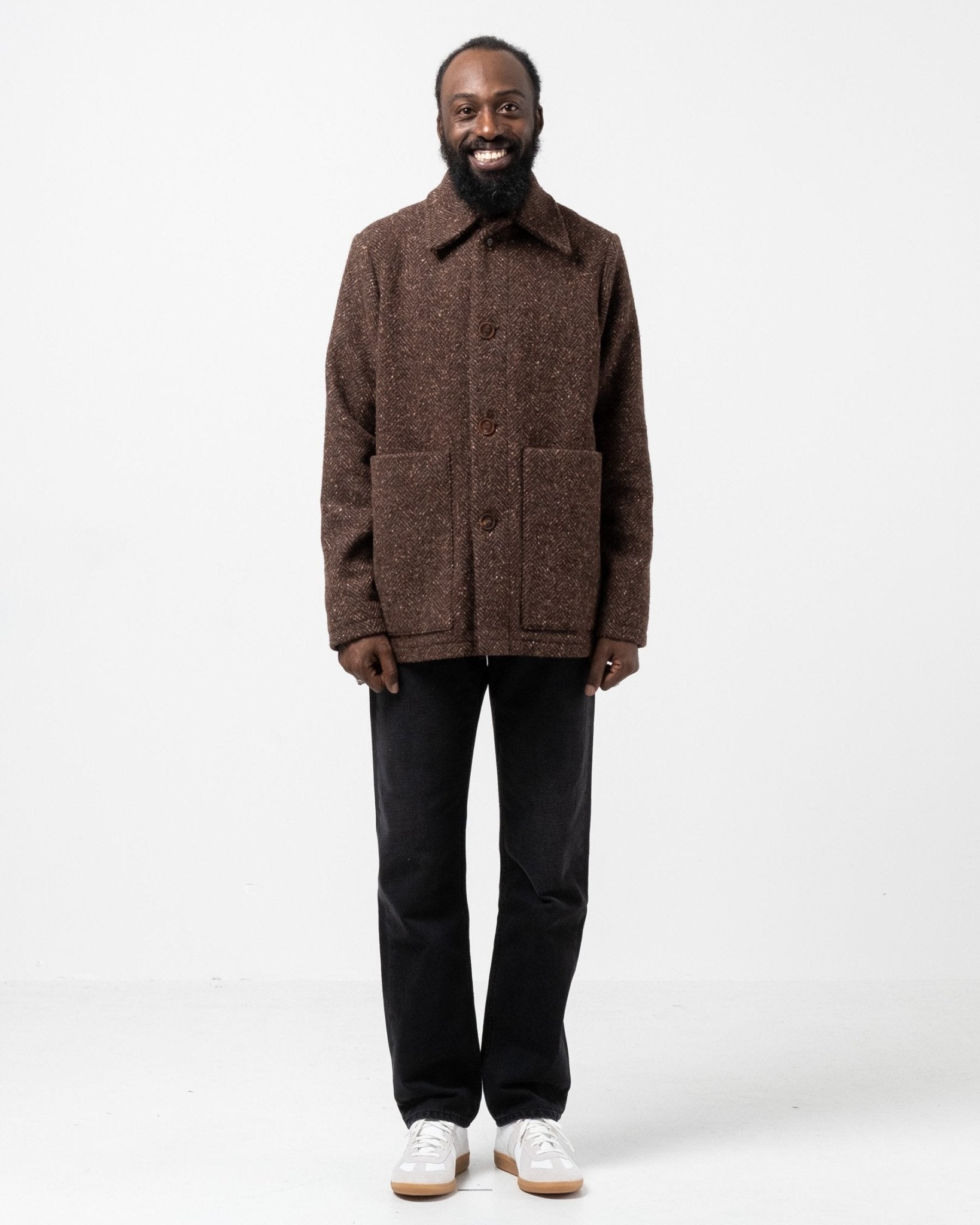 Sefr Ramona ジャケット Ramona Jacket Maple Brown Melange by Séfr ▶️ Meadow Store