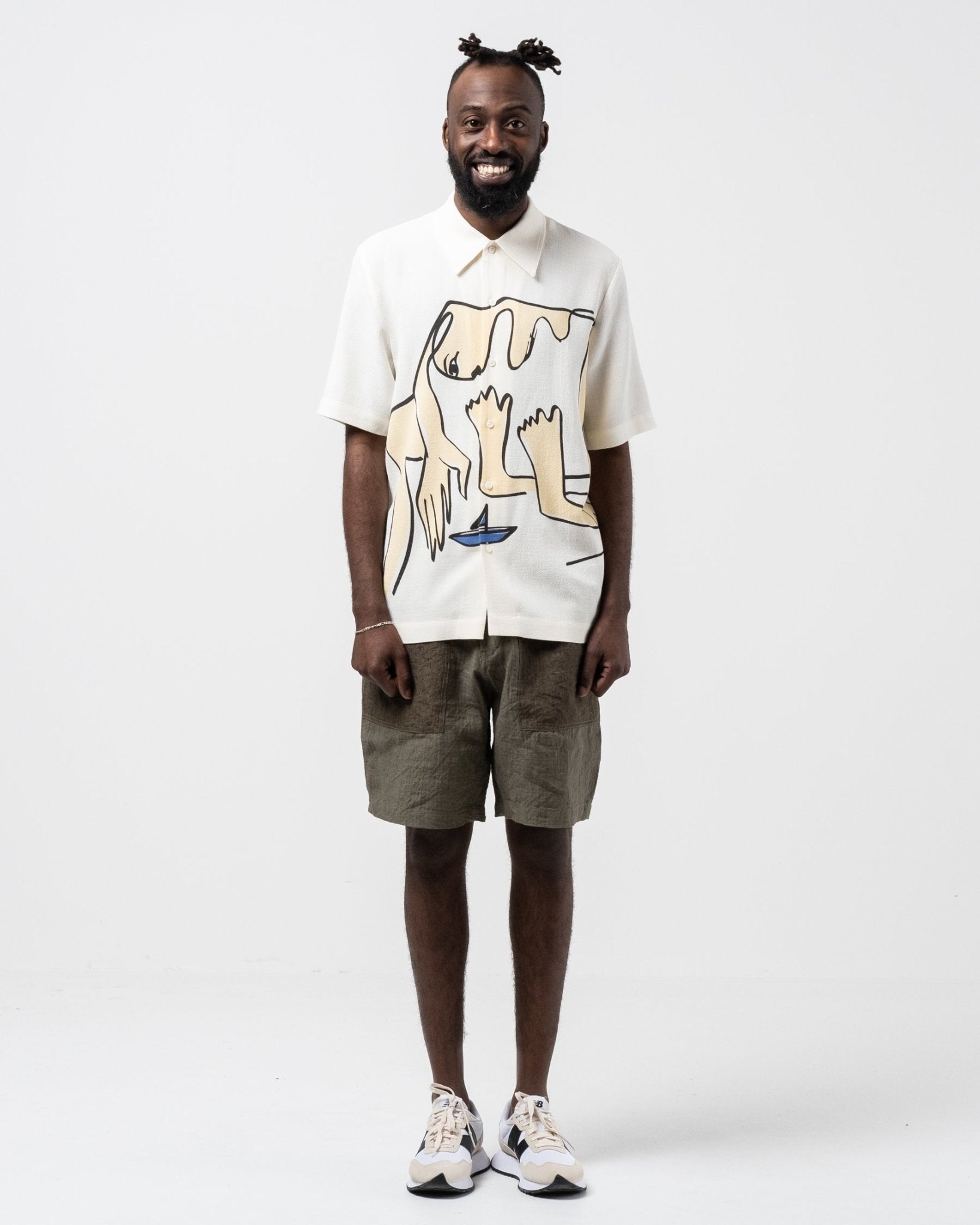 Suneham Shirt Union Print by Séfr - Meadow