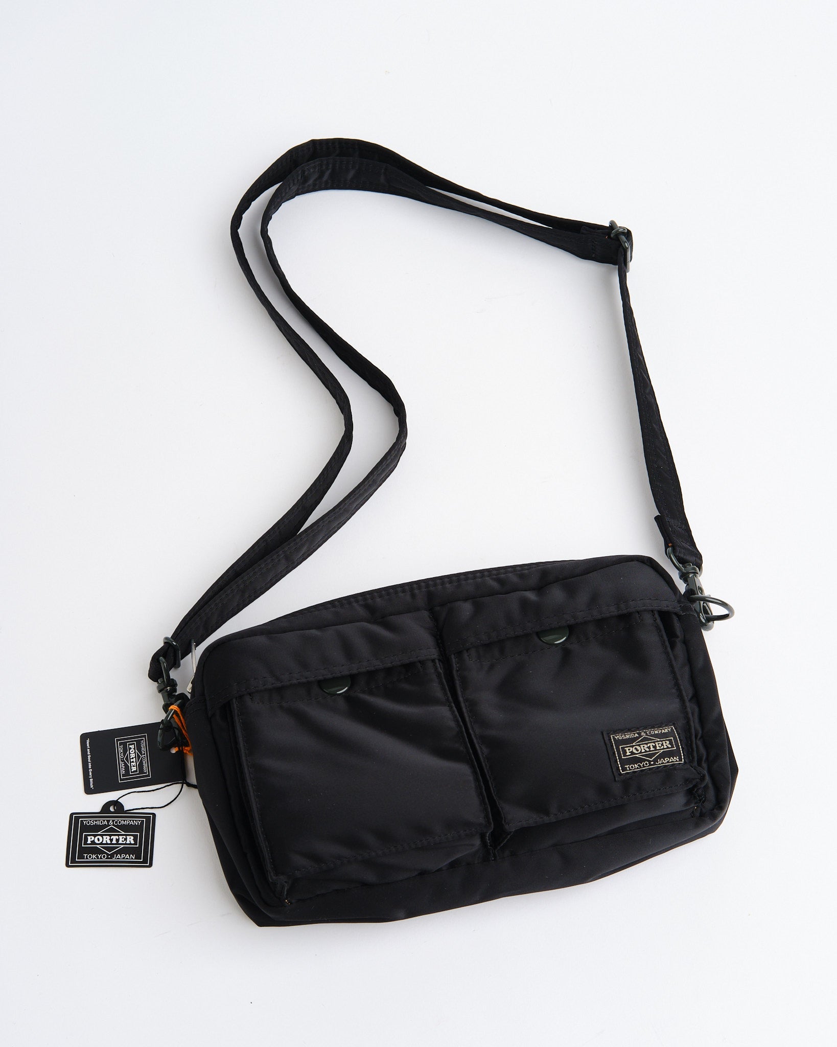Tanker Shoulder Bag Black by Porter by Yoshida ▶️ Meadow Store