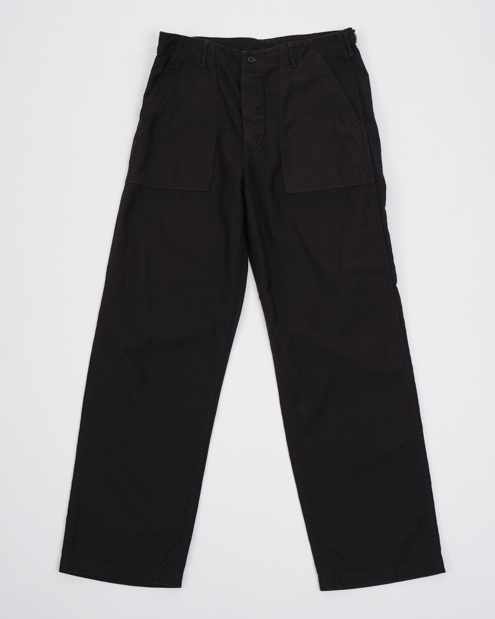 US Army Fatigue Pants Regular Fit Black by orSlow ▶️ Meadow Store