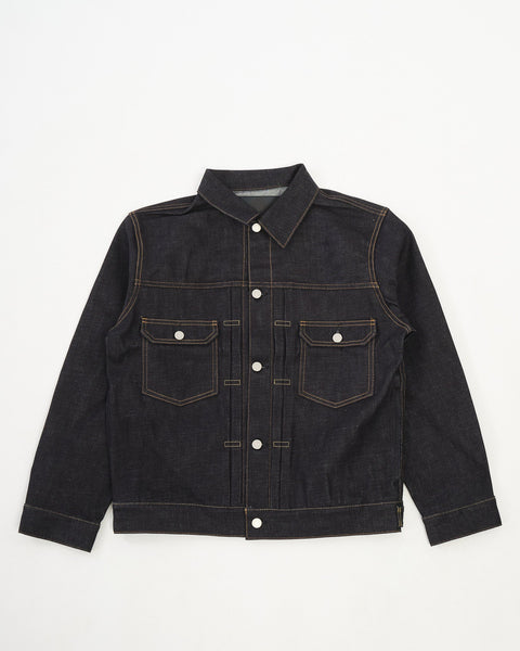 ジャケット・アウター MOMOTARO JEANS Single Pocket Denim 44 002 Denim Jacket 14.7oz Indigo by Momotaro Jeans - Meadow