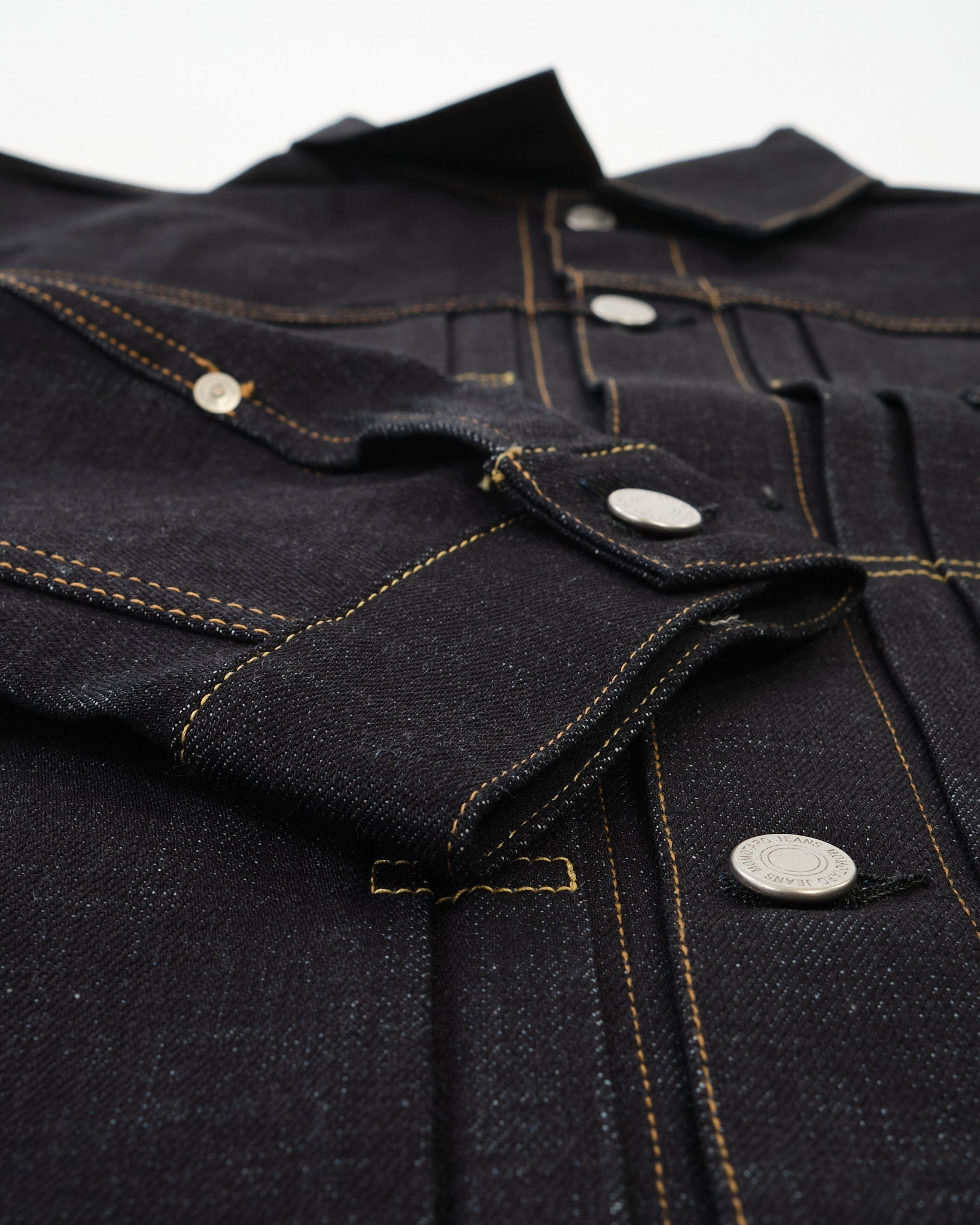 002 Denim Jacket 14.7oz Indigo by Momotaro Jeans - Meadow