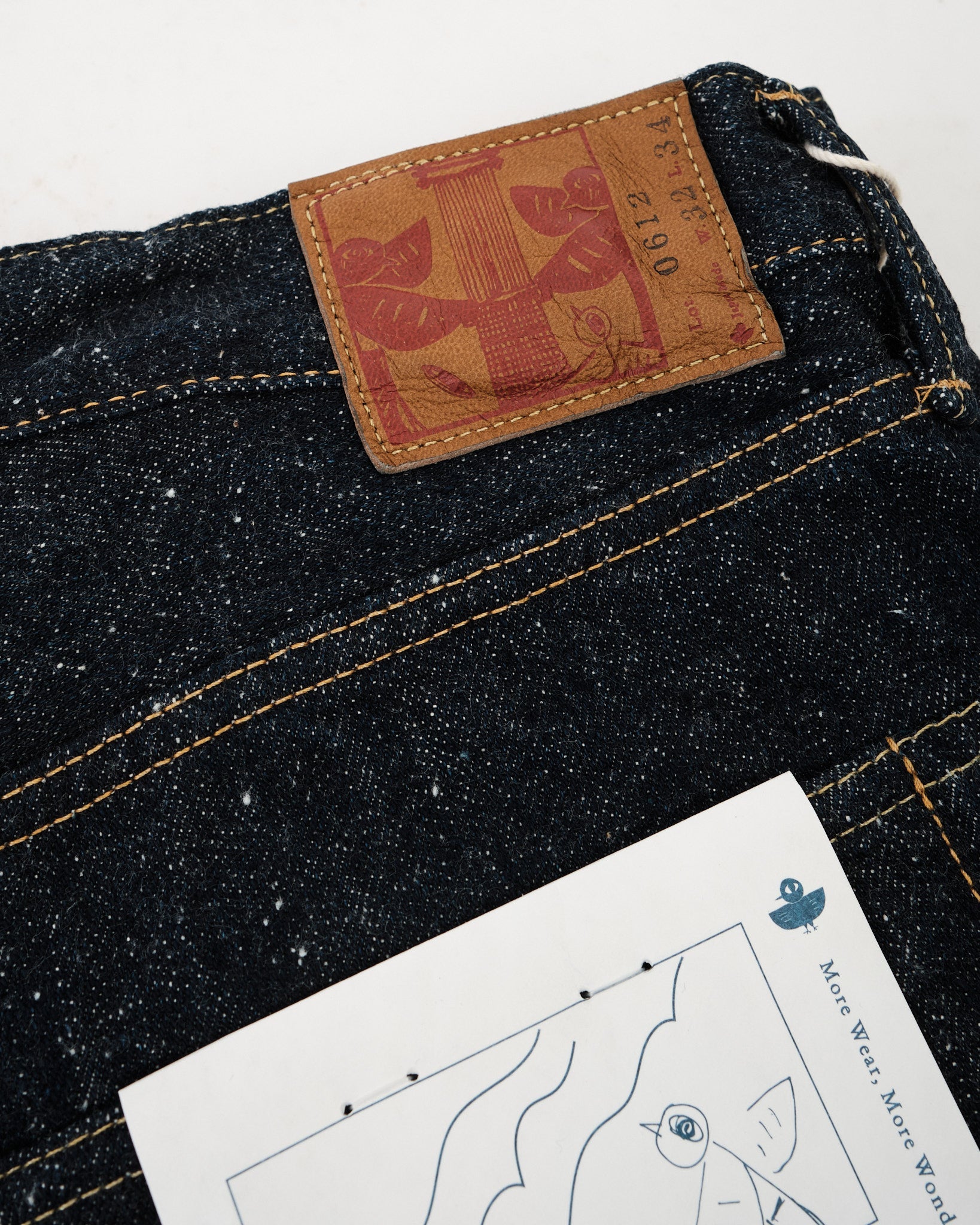 0612 16oz Nep Relax Jeans Indigo by Omoto - Meadow