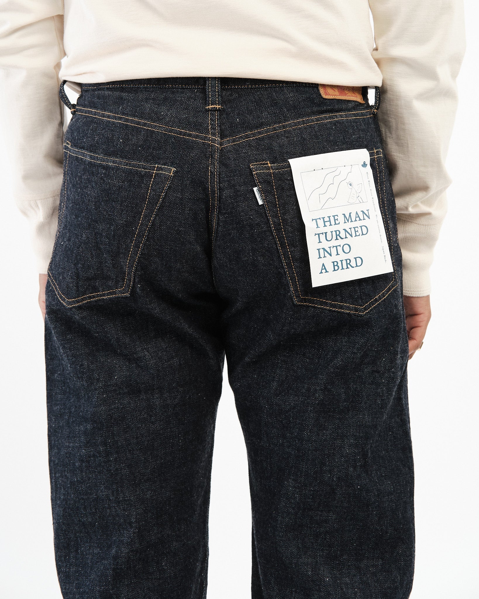 0615 13.5oz Relax Jeans Indigo by Omoto - Meadow
