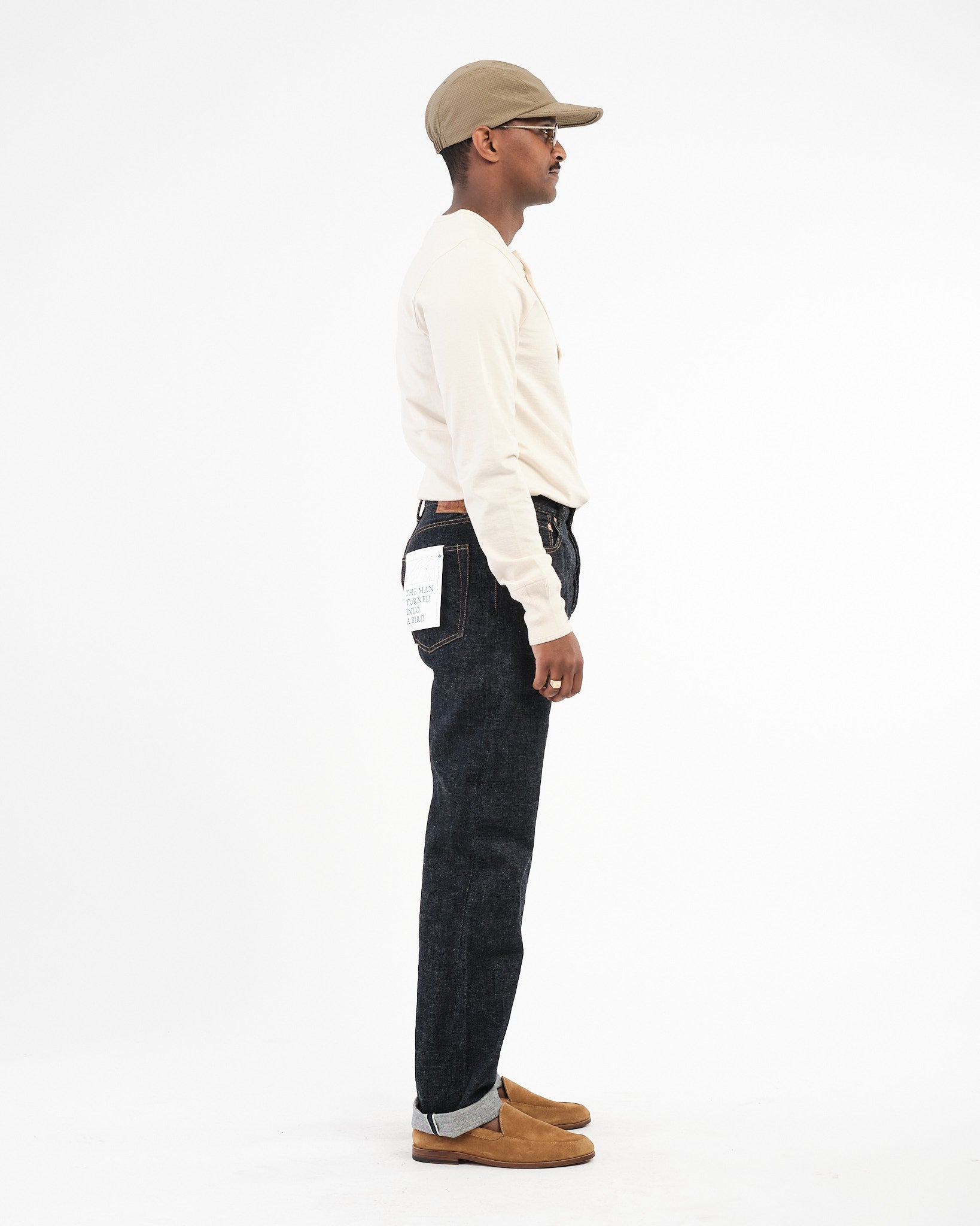 0615 13.5oz Relax Jeans Indigo by Omoto - Meadow