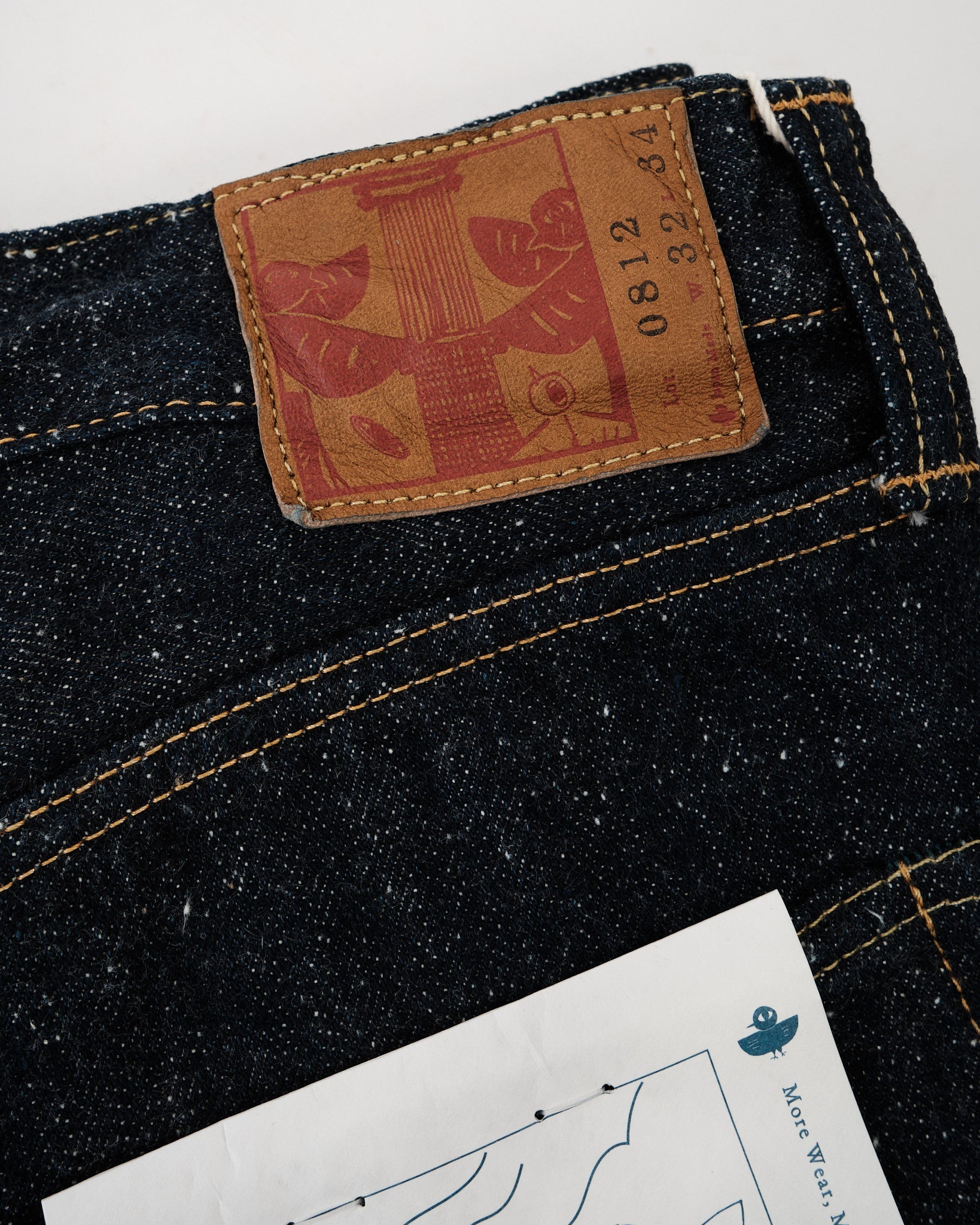 0812 16oz Nep Loose Jeans Indigo by Omoto - Meadow