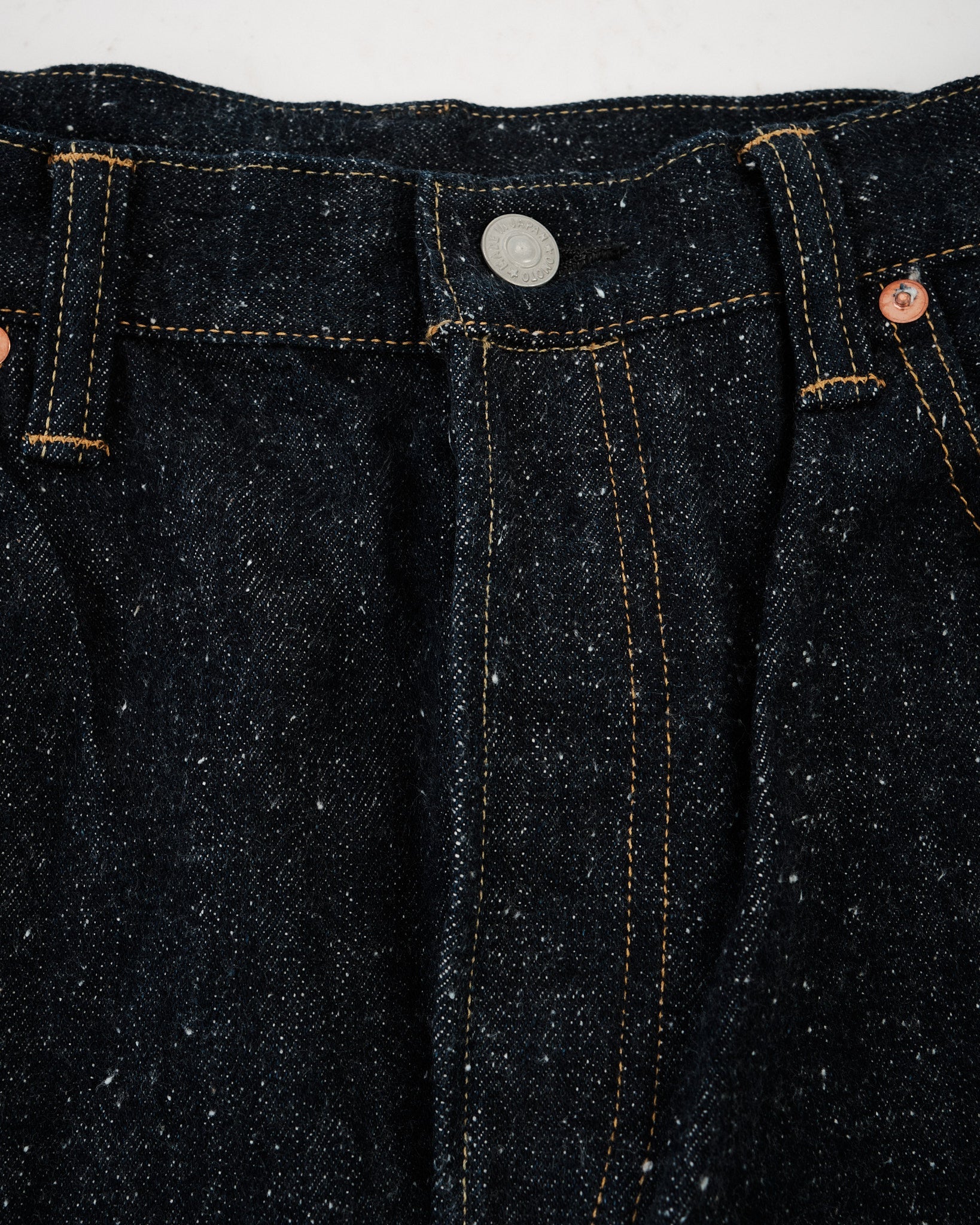 0812 16oz Nep Loose Jeans Indigo by Omoto - Meadow