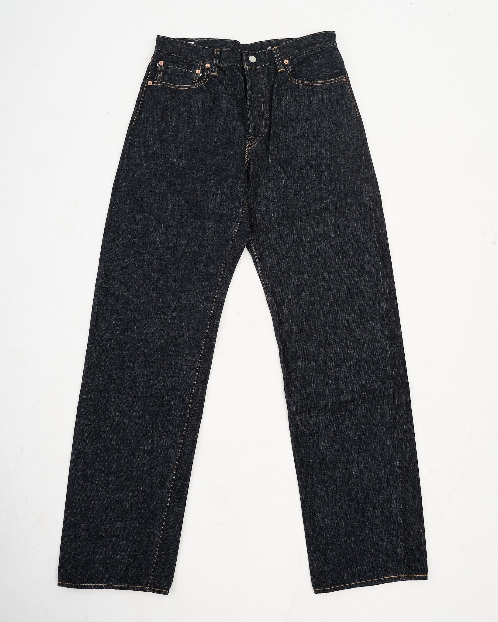 0815 13.5oz Loose Jeans Indigo by Omoto - Meadow