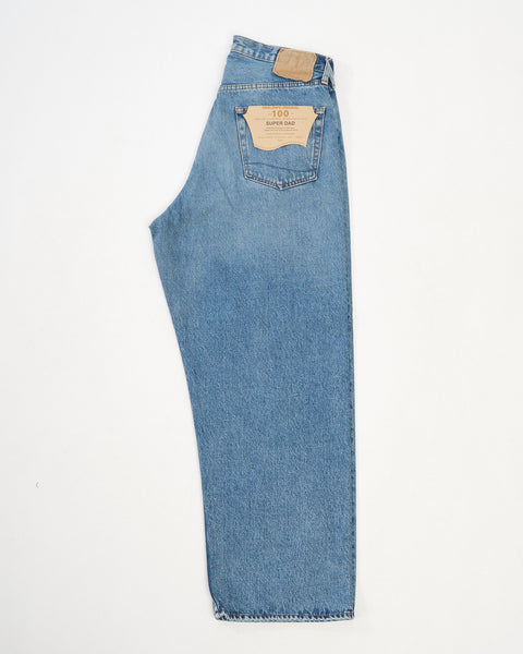 100 Super Dad's Denim Pants Denim Used