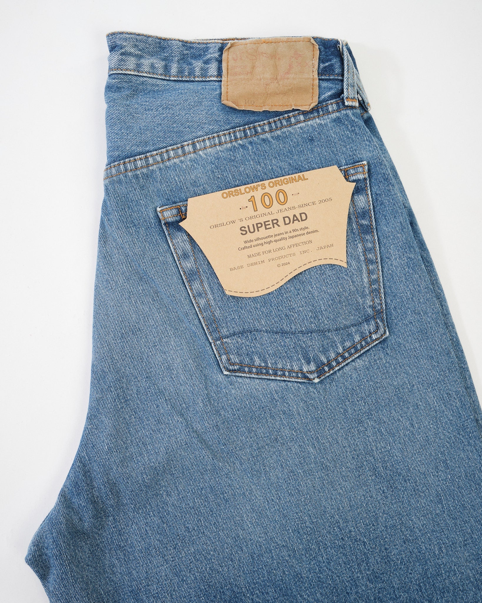 100 Super Dad's Denim Pants Denim Used