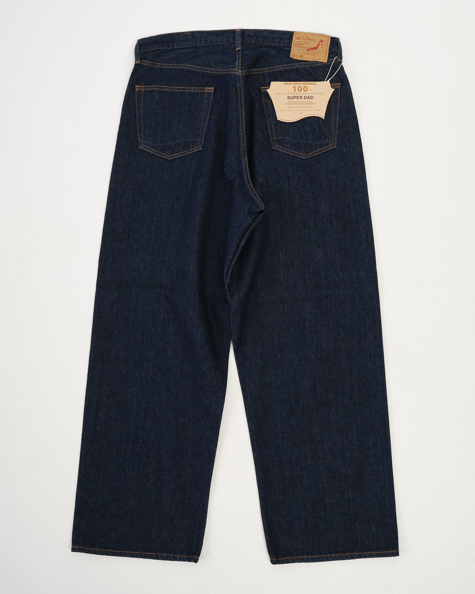 100 Super Dad's Denim Pants One Wash