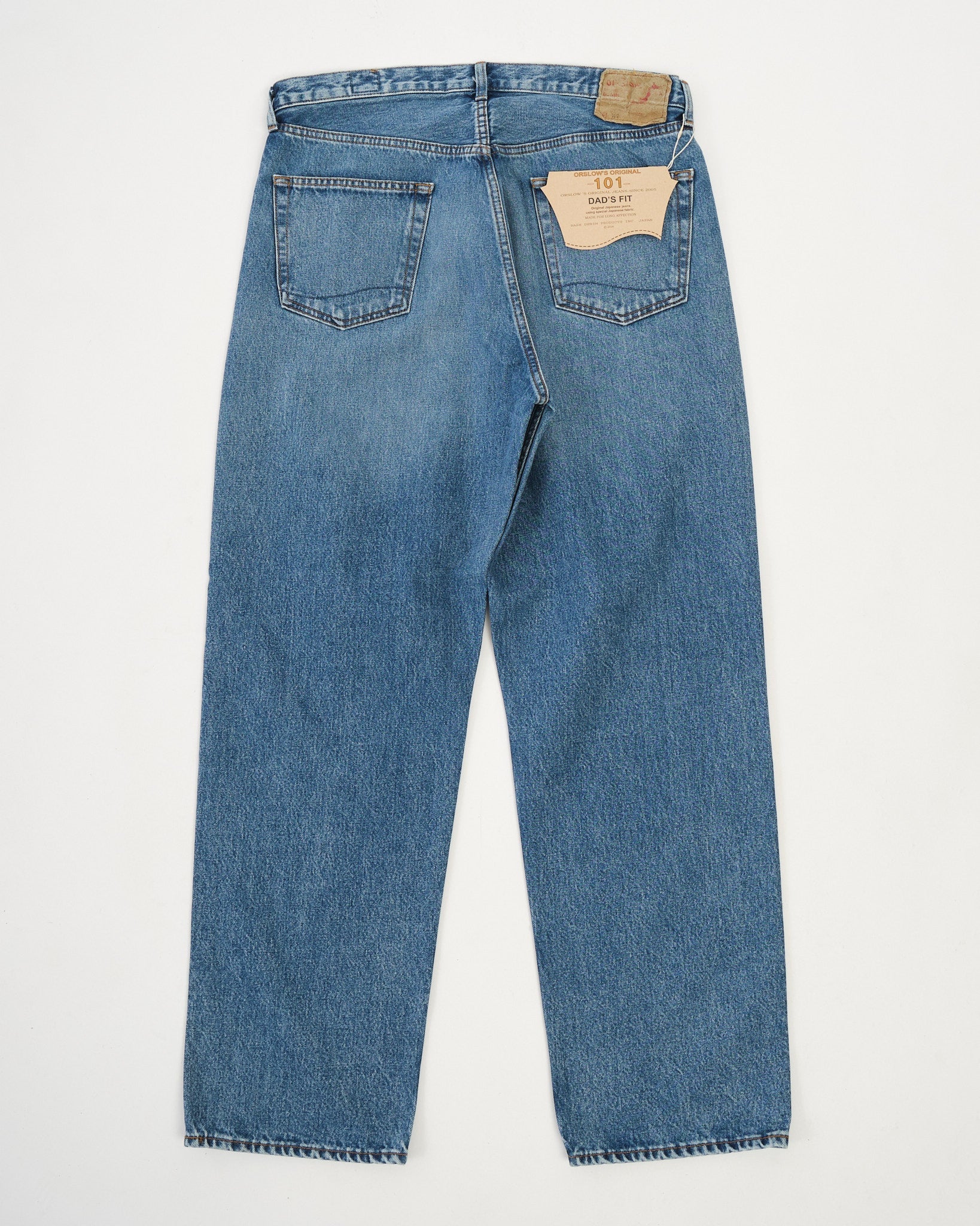 orSlow 101 DAD’S FIT DENIM SIZE 5 101 Dad's Fit Denim Pants Denim Used