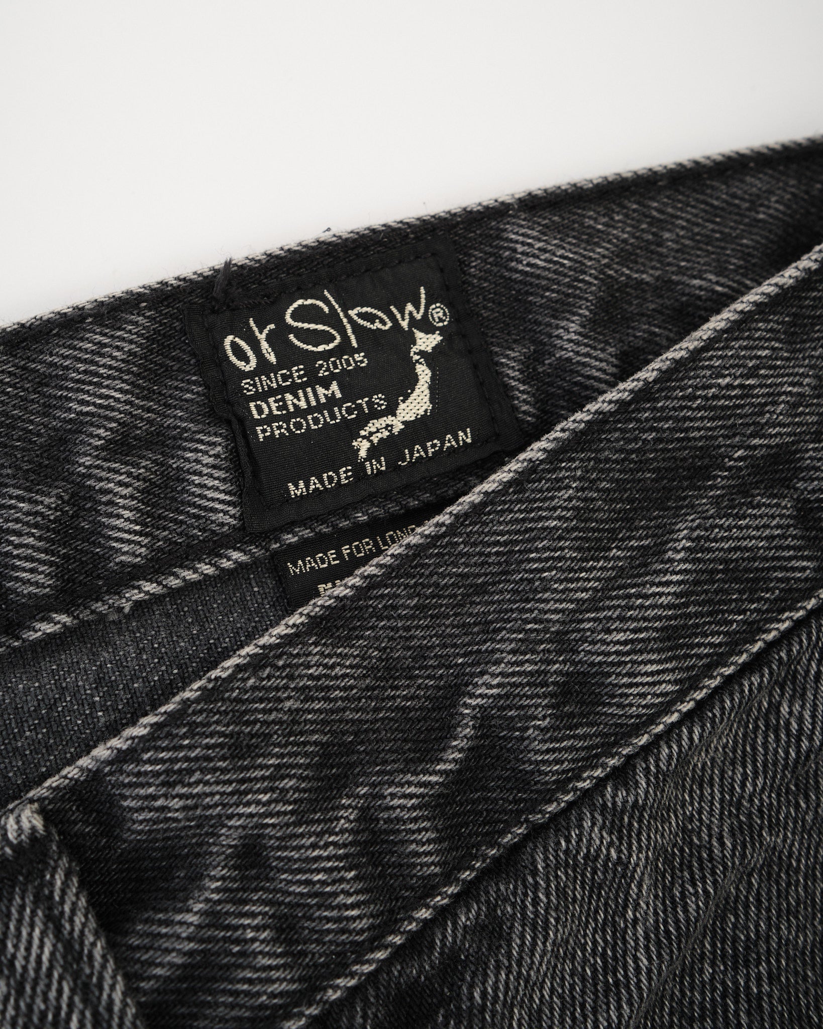 ボトムス SOOR PLOOM Retro Jean, Black Denim Black 12oz Original Denim - Classic Men's Custom Size Jeans