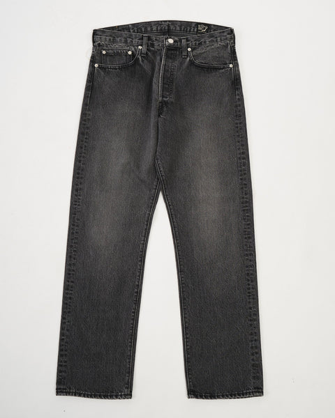 ボトムス SOOR PLOOM Retro Jean, Black Denim 105-standard-selvedge-black-