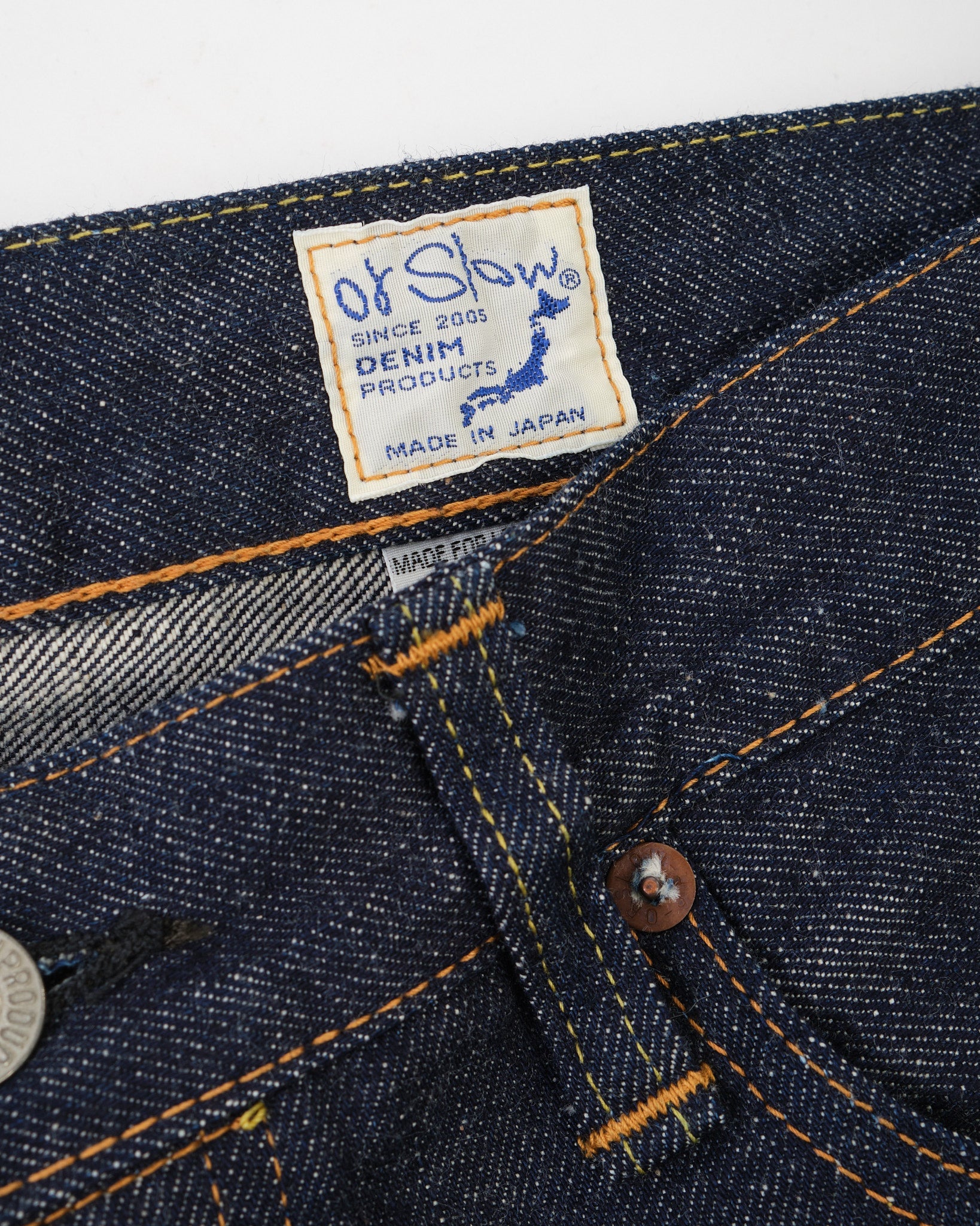 105XX The 1950's Selvedge Denim One Wash