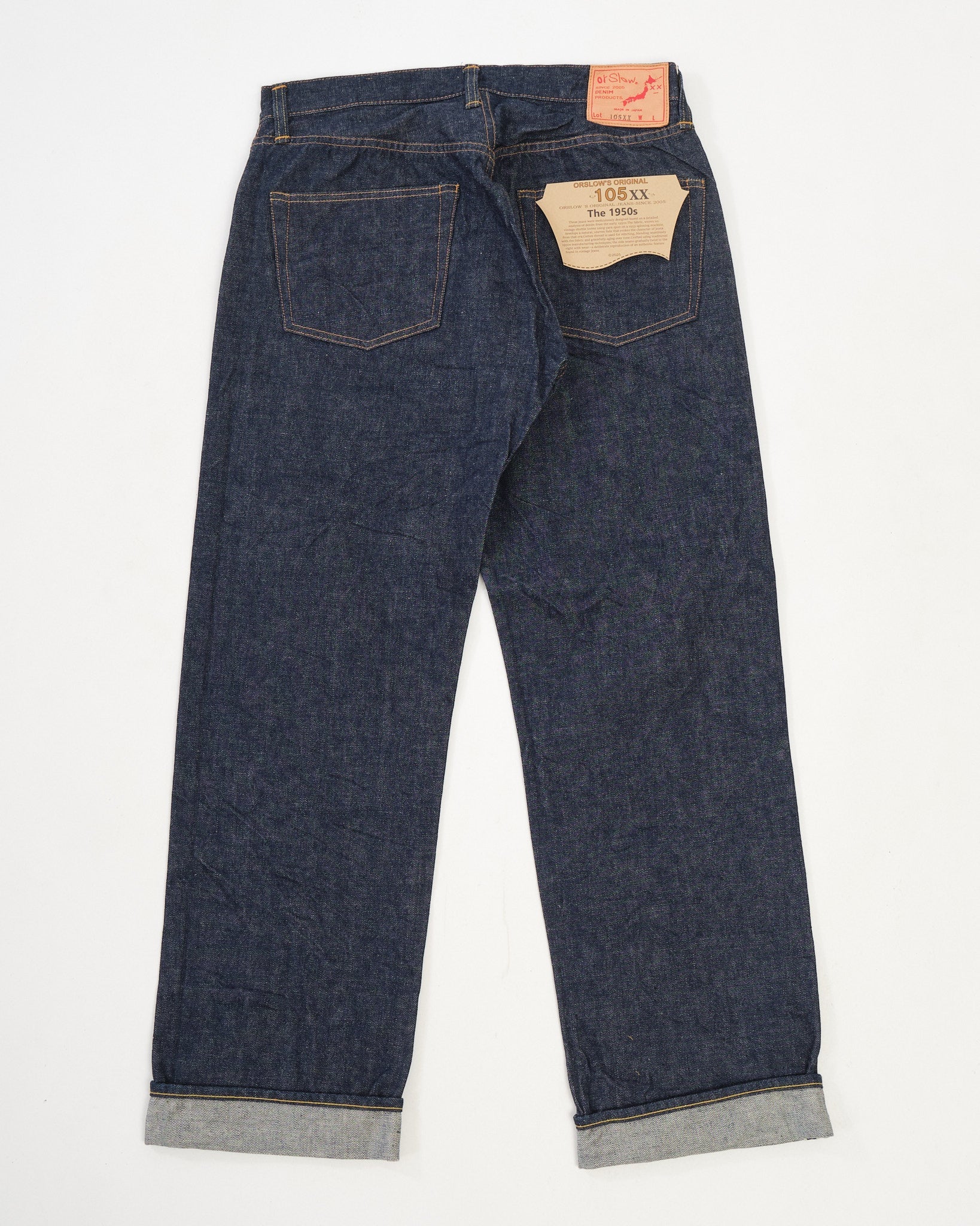 105XX The 1950's Selvedge Denim One Wash
